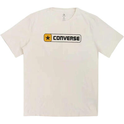 T-Shirt Converse Color Tee. Weiß. Herren