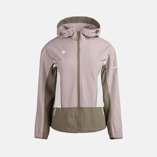 Giacca leggera VENECIA - Cappuccio regolabile cintura in vita e tasche con zip