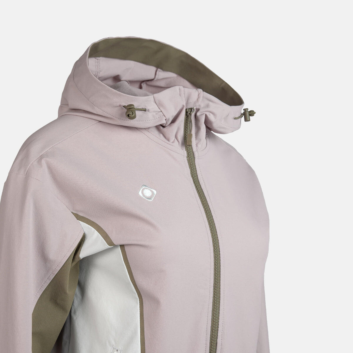 Chaqueta Ligera VENECIA - Capucha Ajustable, Cintura y Bolsillos con Cremallera 3/4