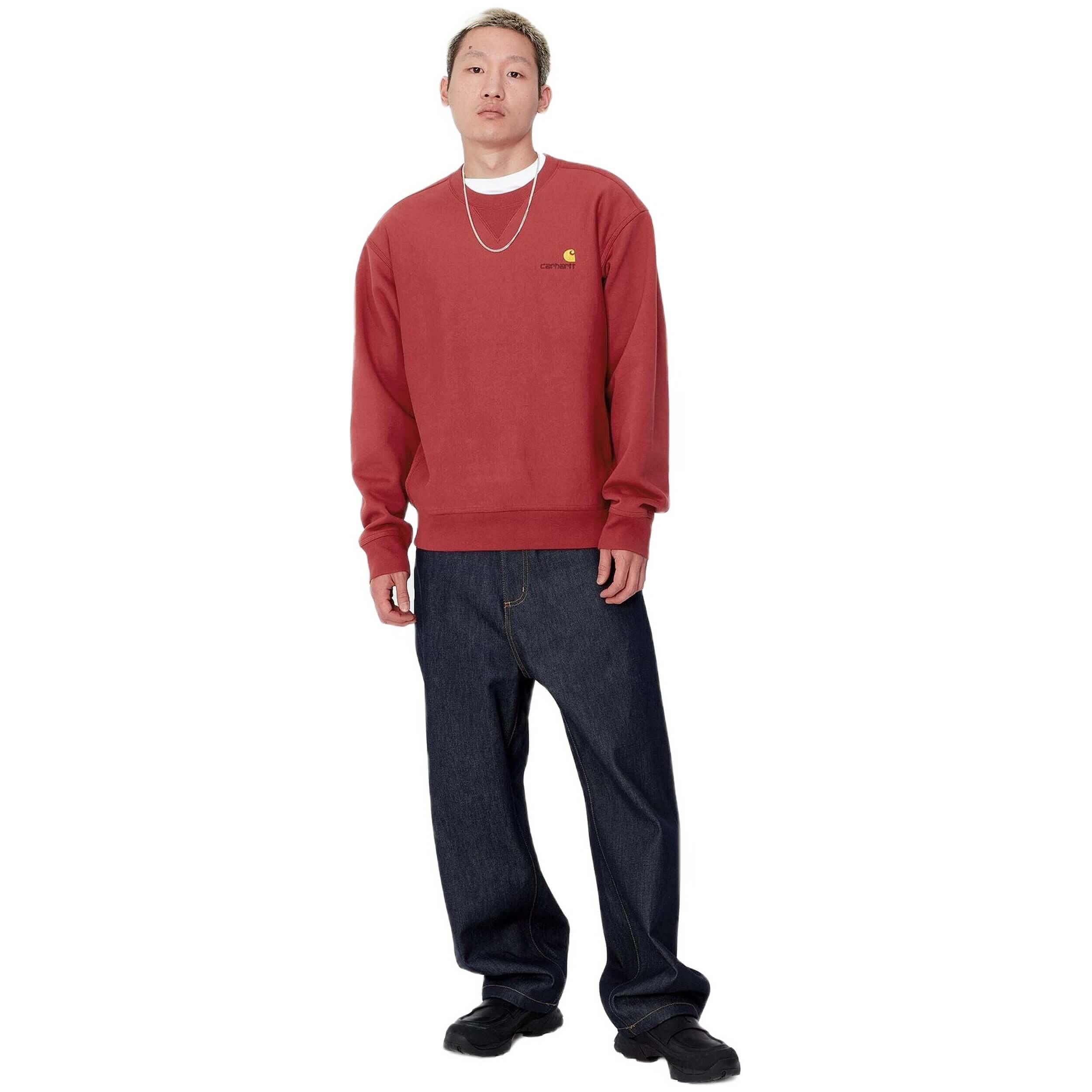 Felpa Carhartt wip modello I025475-002XX per uomini 3/5