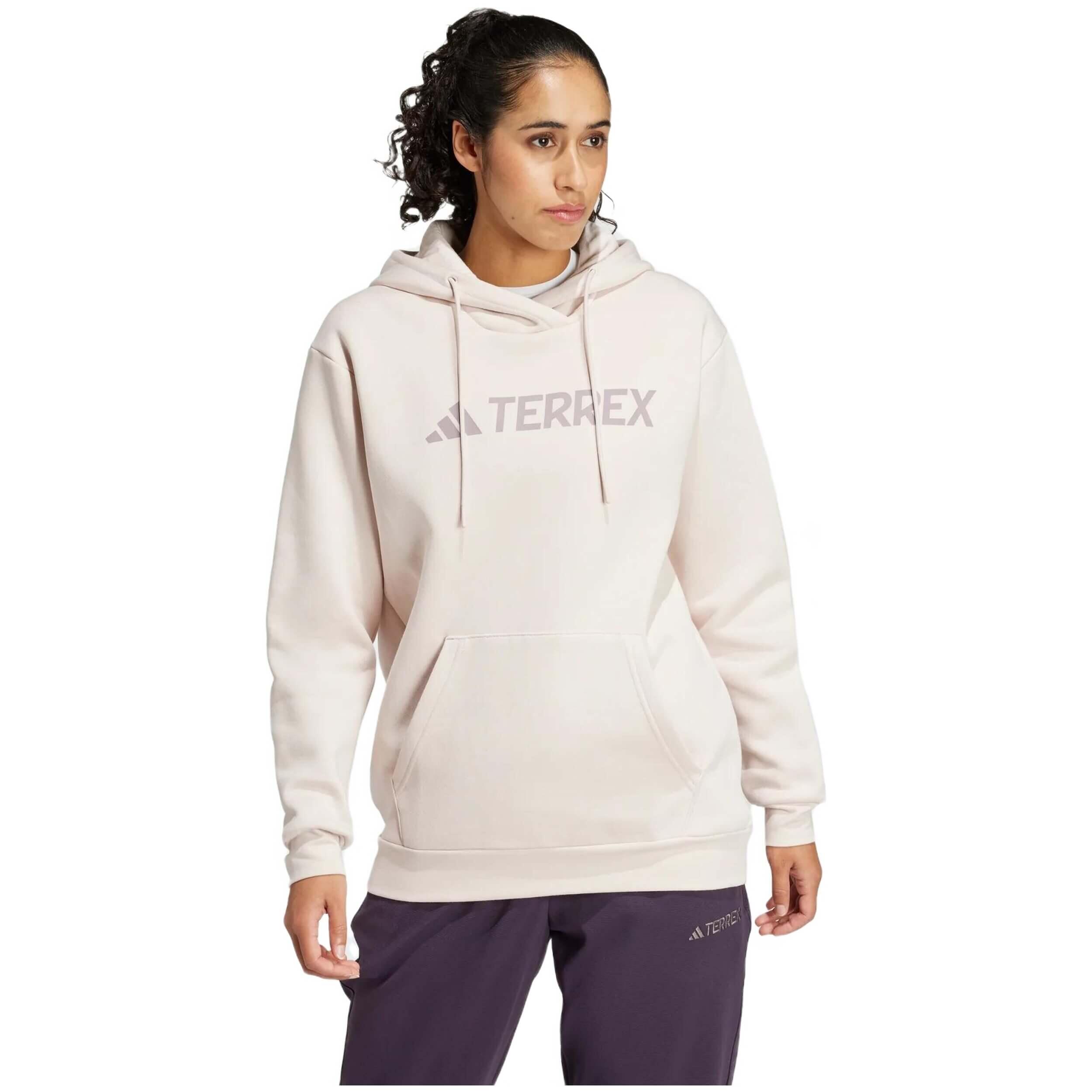 Sweat à capuche Adidas modèle IX7706 pour femmes 3/5