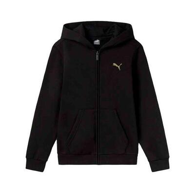 Felpa con cappuccio Puma modello 686899-01 per unisex ragazzi