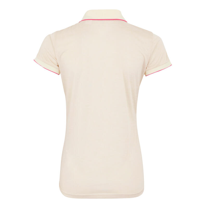 Polo Manches Courtes REMEX Femme (Vanille Clair)