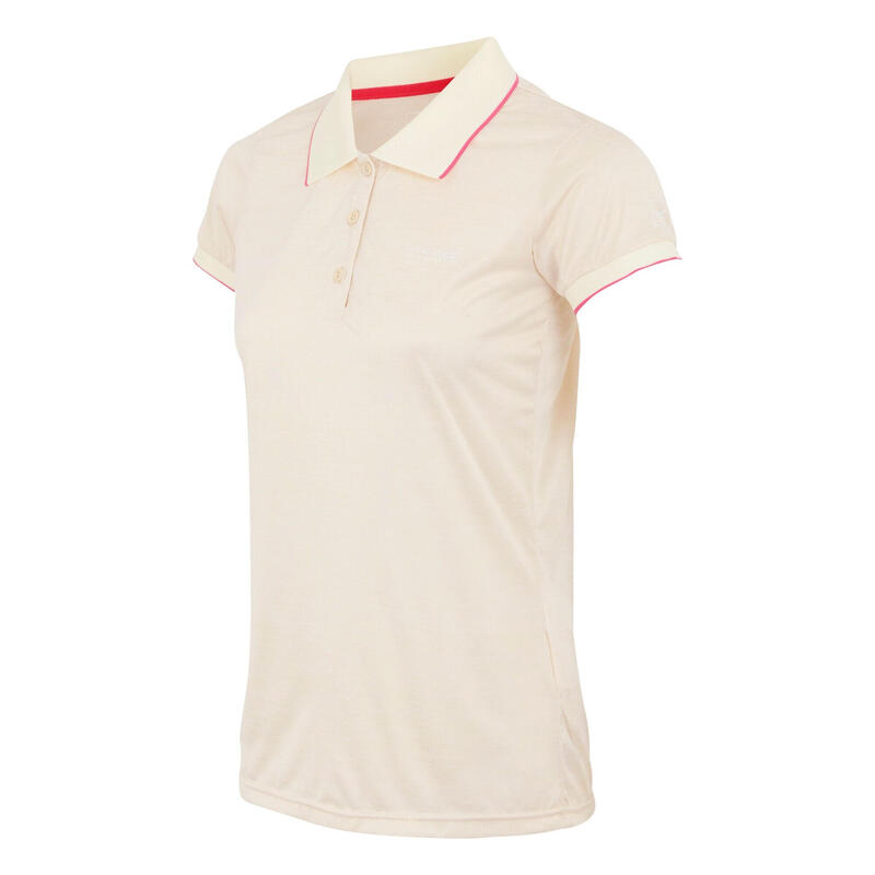 Polo Manches Courtes REMEX Femme (Vanille Clair)