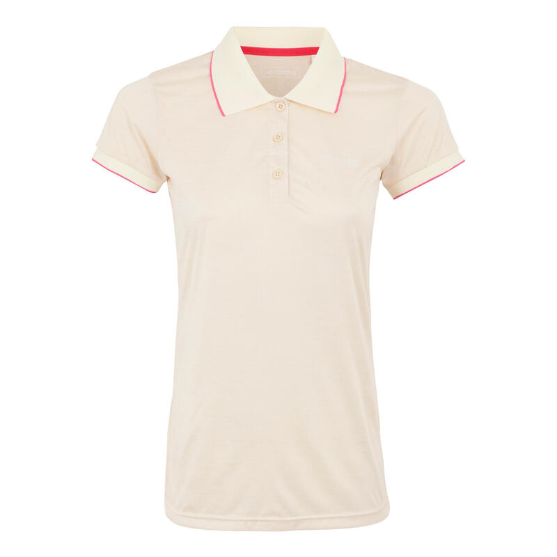 Polo Manches Courtes REMEX Femme (Vanille Clair)