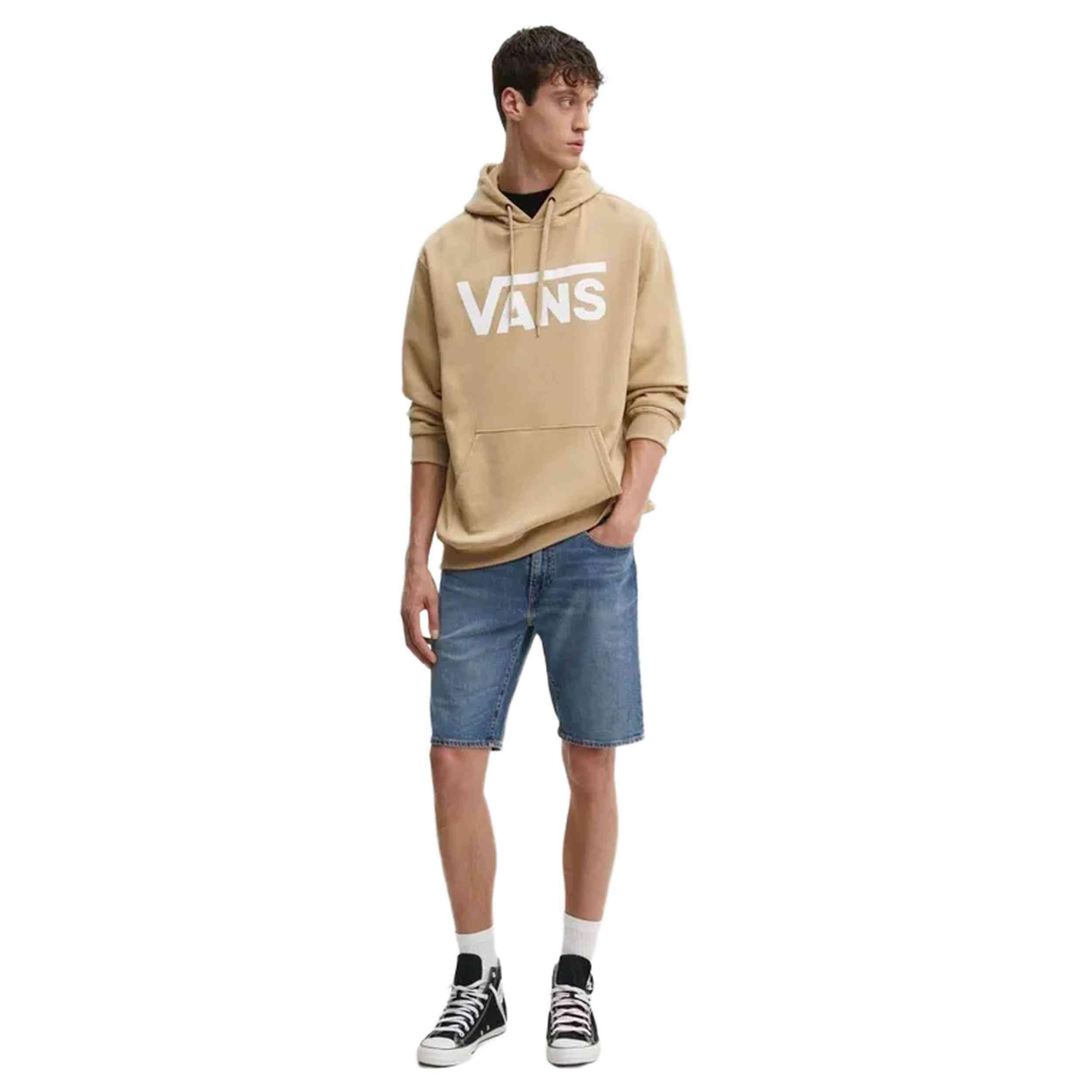 Felpa con cappuccio Vans modello VN000HNX4MG1 per uomini 2/2