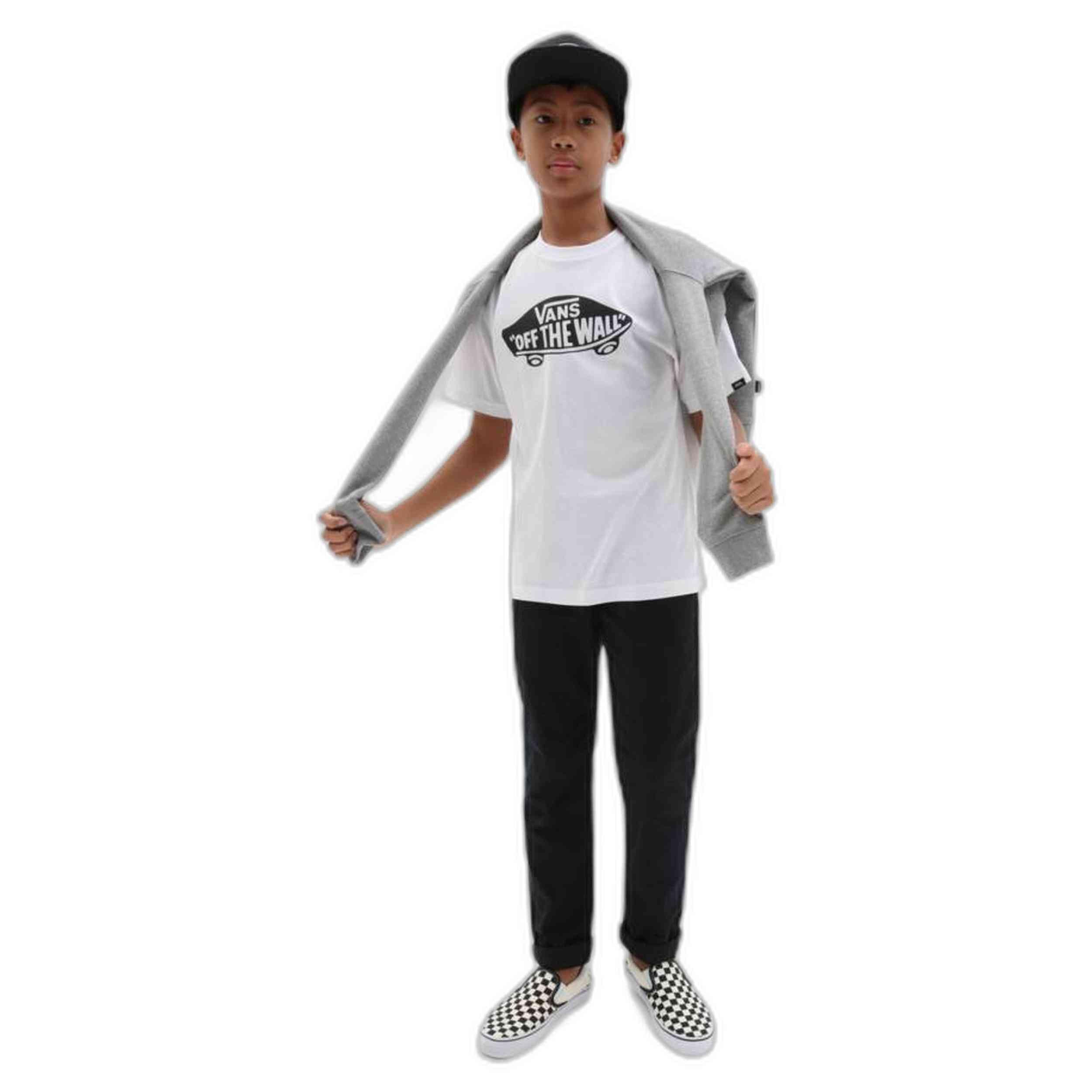 T-shirt Vans modèle VN000IVEYB21 pour unisexe enfants 3/4