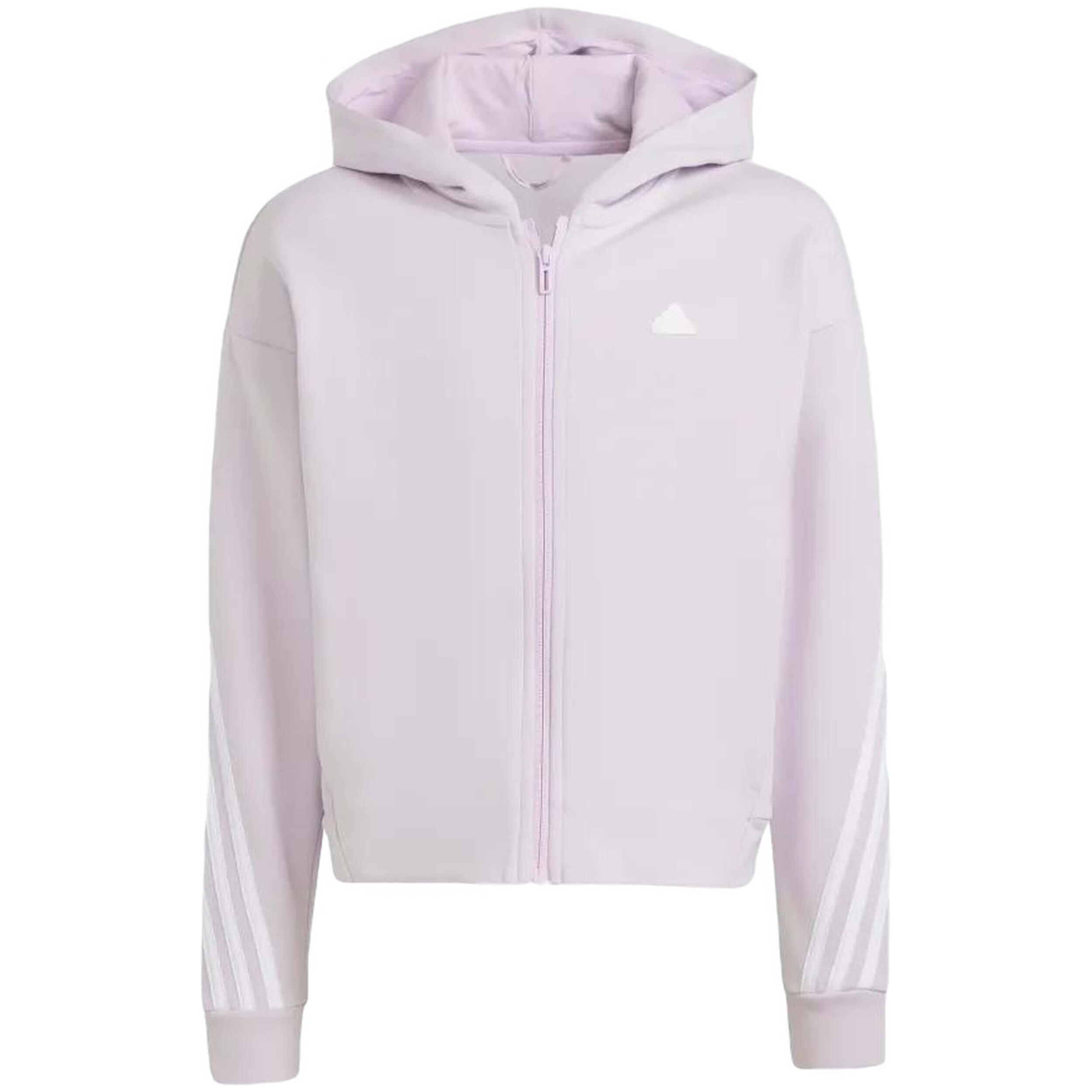 Felpa con cappuccio Adidas modello IX3623 per unisex ragazzi 4/5