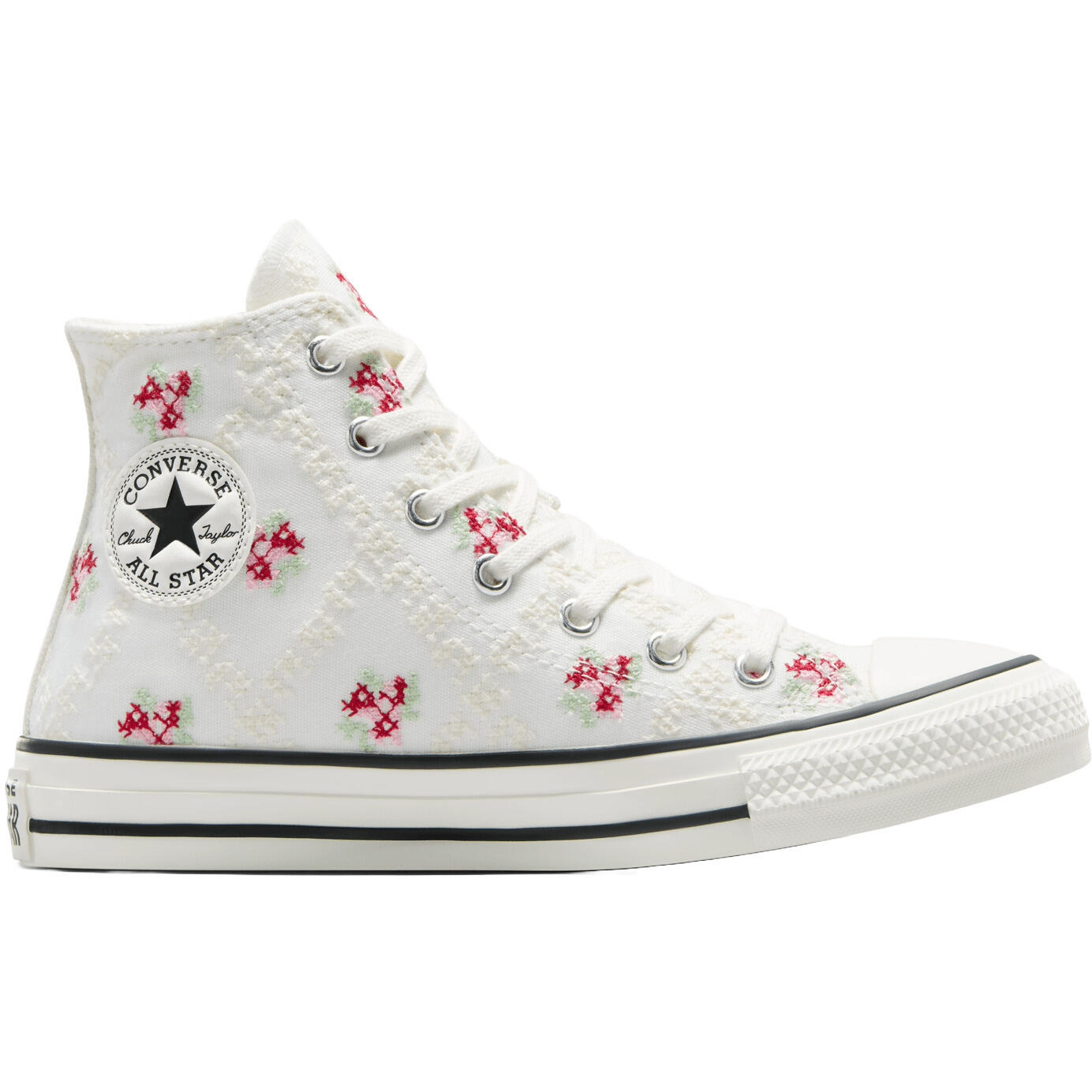 Calçado Converse Chuck Taylor All Star Vintage Embroidery, Branco, Unissex