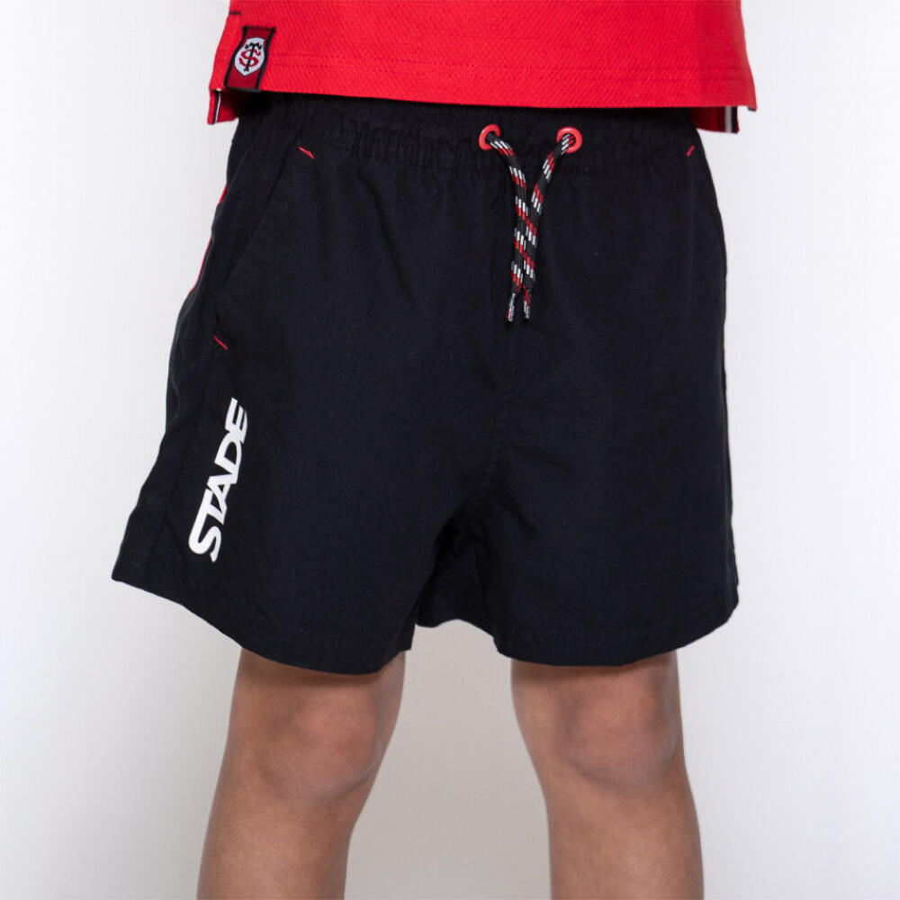 STADE TOULOUSAIN Costume Da Bagno Bambino Meastave Nero Stade Toulousain