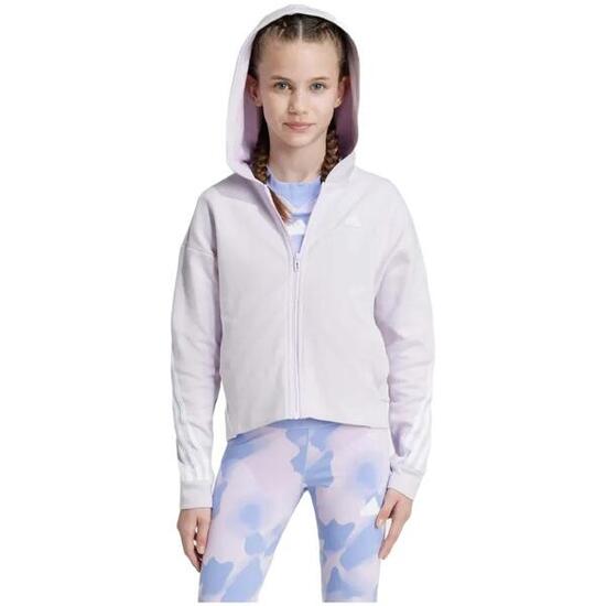 Sudadera con capucha Adidas Future Icons 3 Stripes para niños unisex