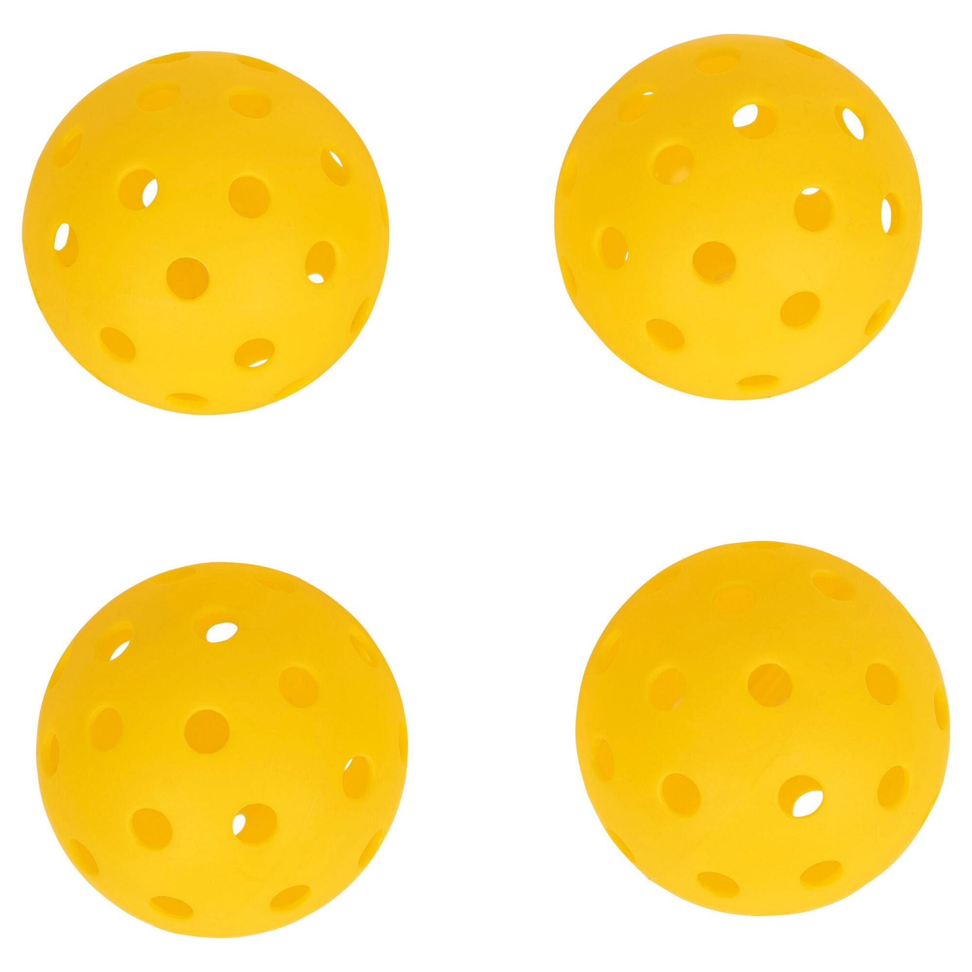 Set de Pádel y Pelota de Pickleball Morty Naranja, Negro 2/5
