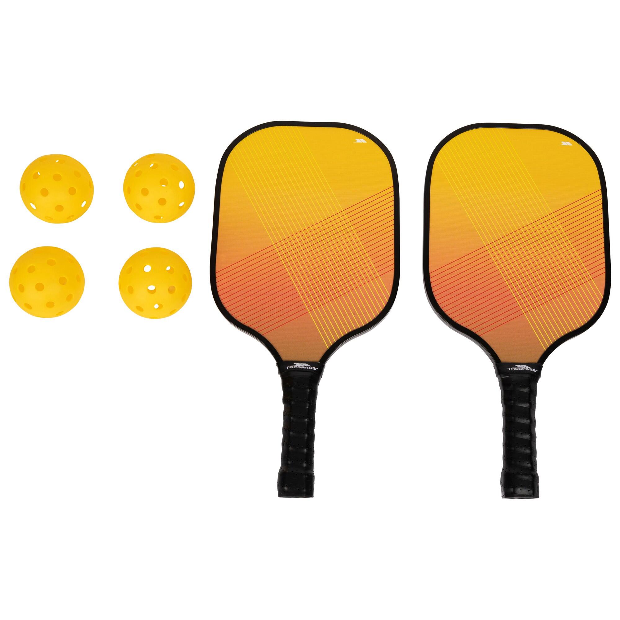 Set de Pádel y Pelota de Pickleball Morty Naranja, Negro 4/5