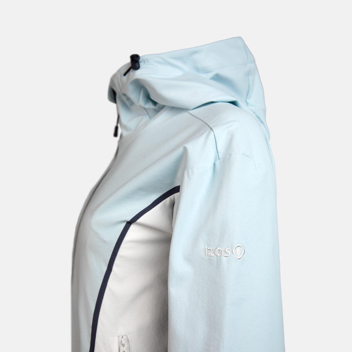 Casaco leve VENECIA - Capuz ajustável, cintura e bolsos com fecho de correr 4/4
