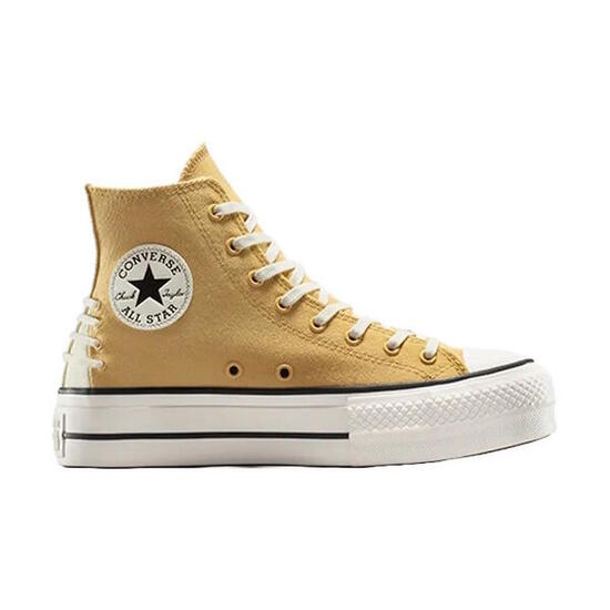 Zapatillas Converse Chuck Taylor All Star Lift Platform, Beige, Unisexo