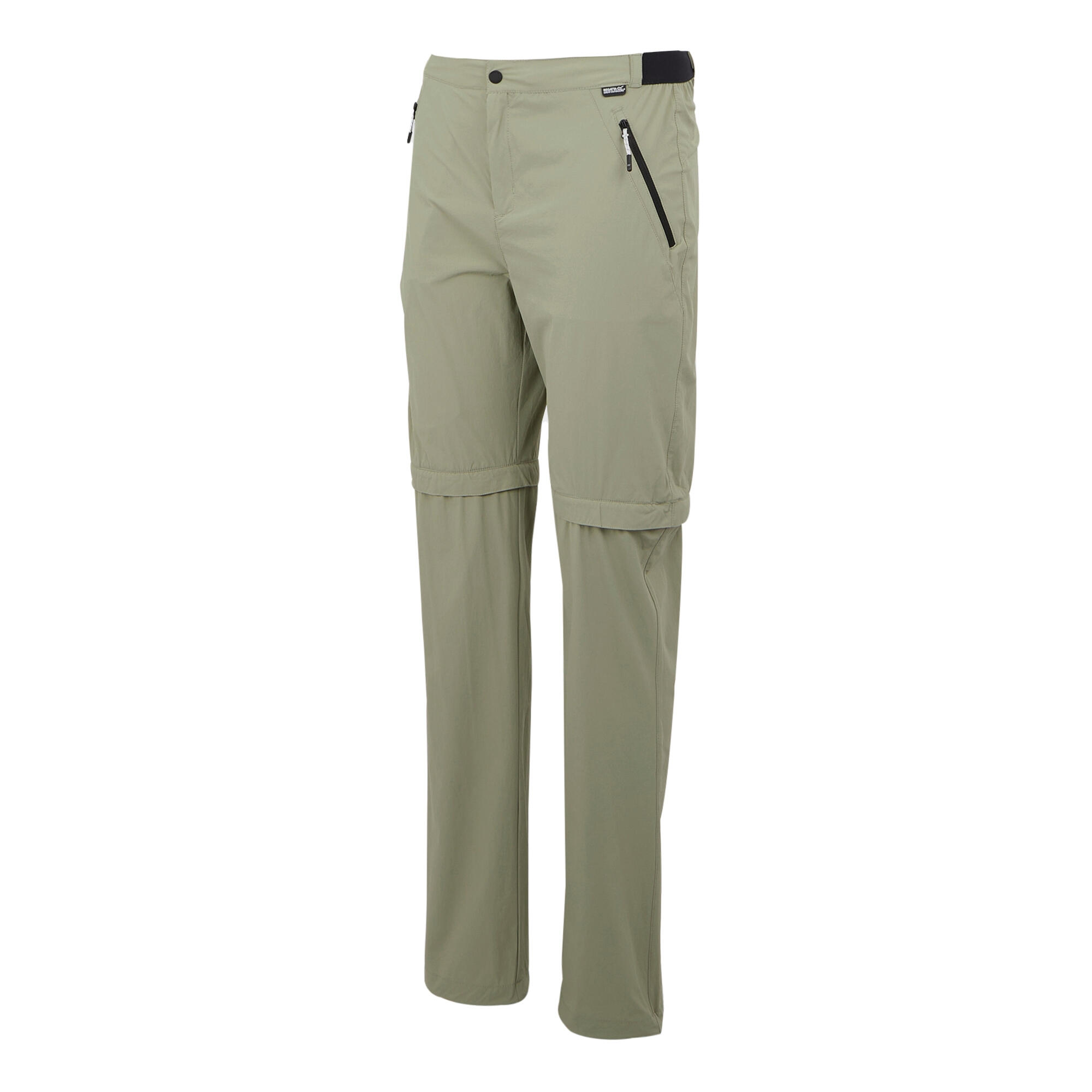 Pantalone Cerniera Rimovibile Uomo Regatta Travel Light Sabbia Dorata 3/5