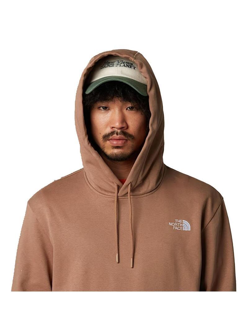 Camisola e suéter para Homem The north face Mn ess relaxed hoodie Marrom 5/6