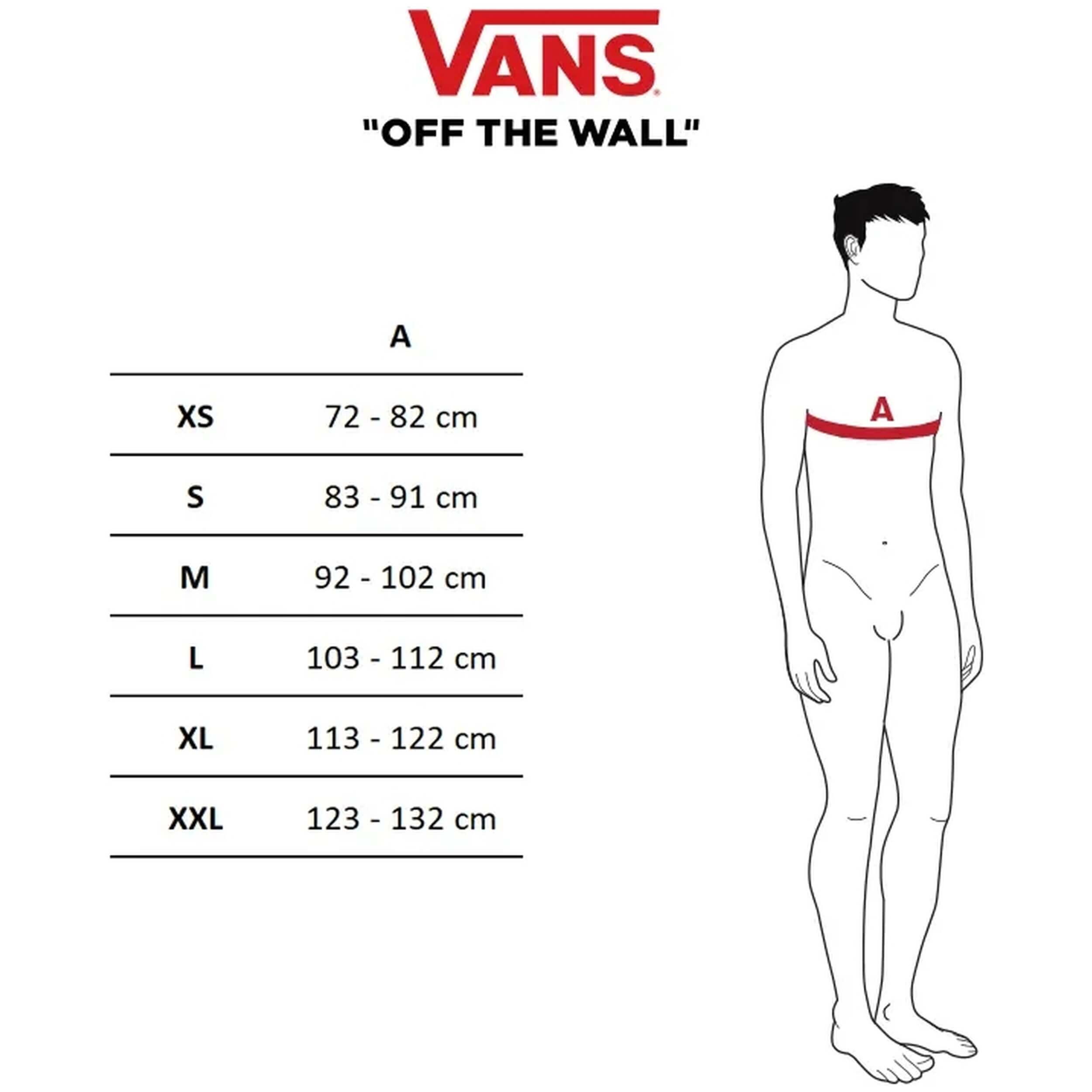 T-shirt Vans modelo VN0A7UCSWHT1 para homem 3/3