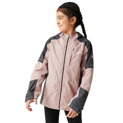 Veste Imperméable CALDERDALE Enfant (Mauve Clair / Gris Phoque)