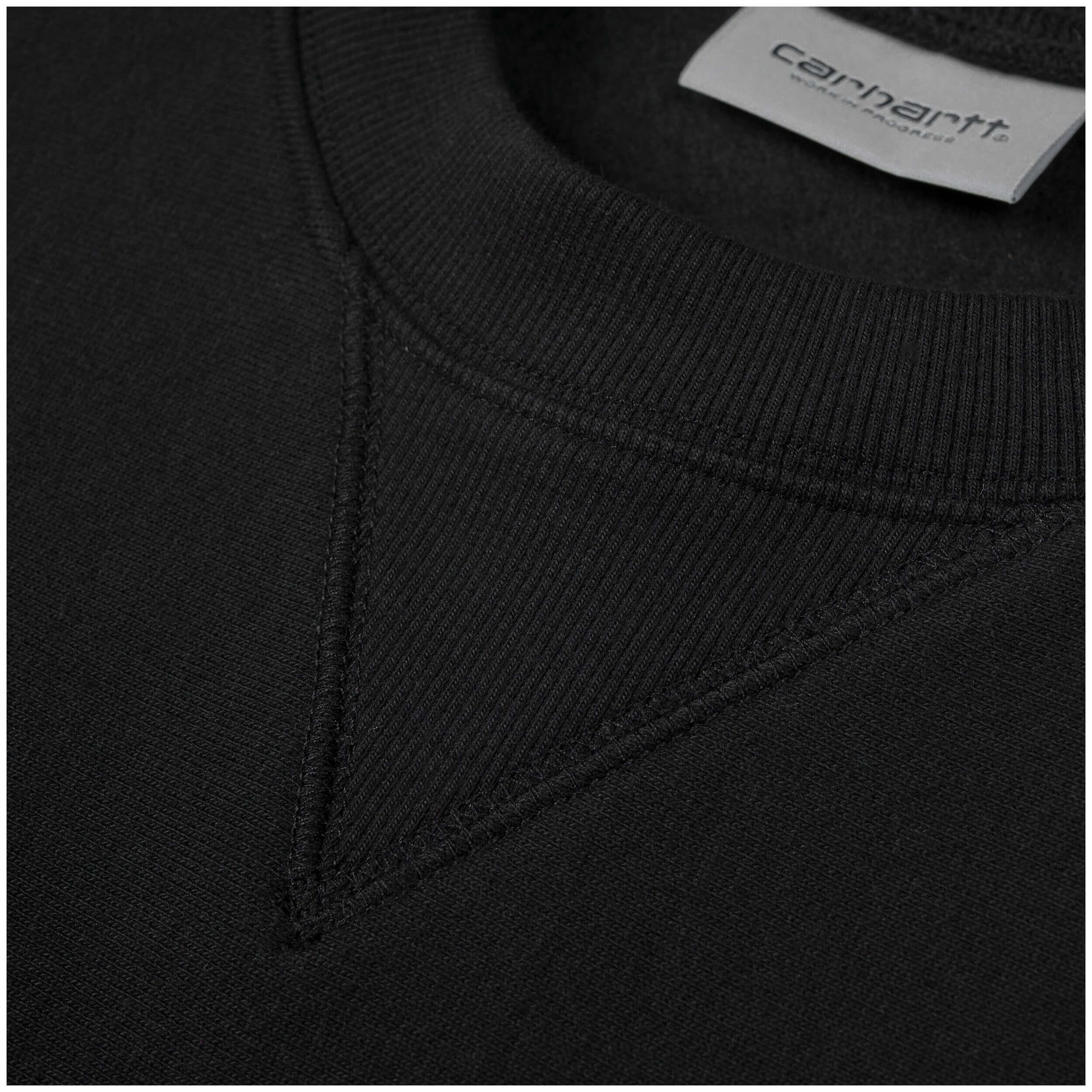 Felpa Carhartt wip modello I025475-89-BLACK per uomini 5/7
