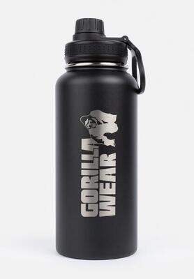 Insulated Stainless Steel Water Bottle 1000ML - Schwarz