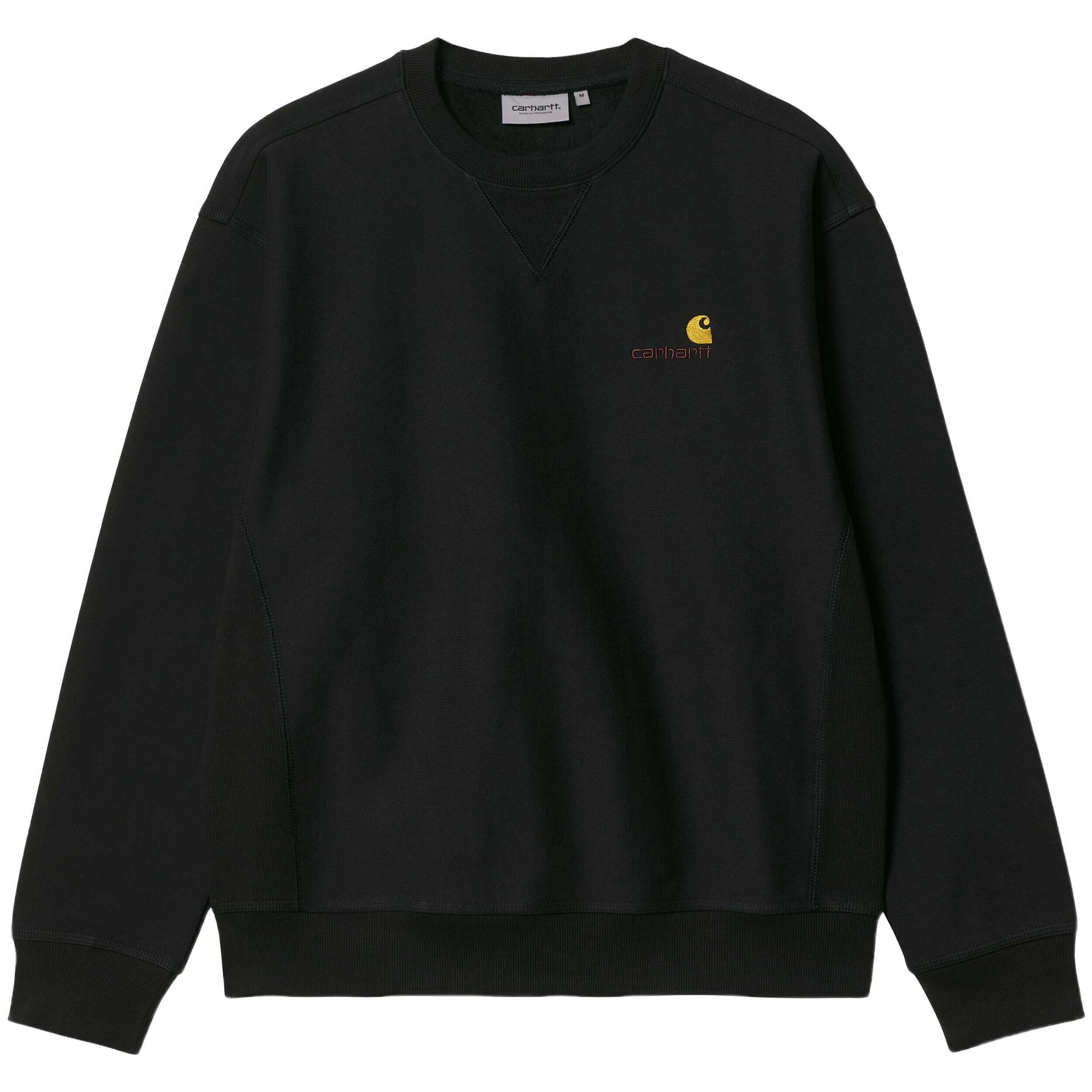 Felpa Carhartt wip modello I025475-89-BLACK per uomini 3/7