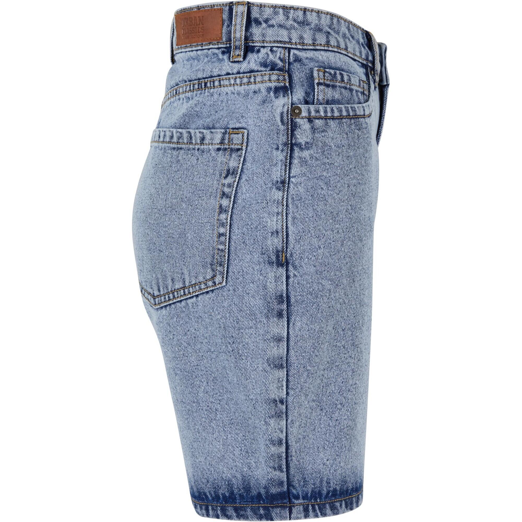 Short 90S Femme (Bleu Clair Délavé) 4/4