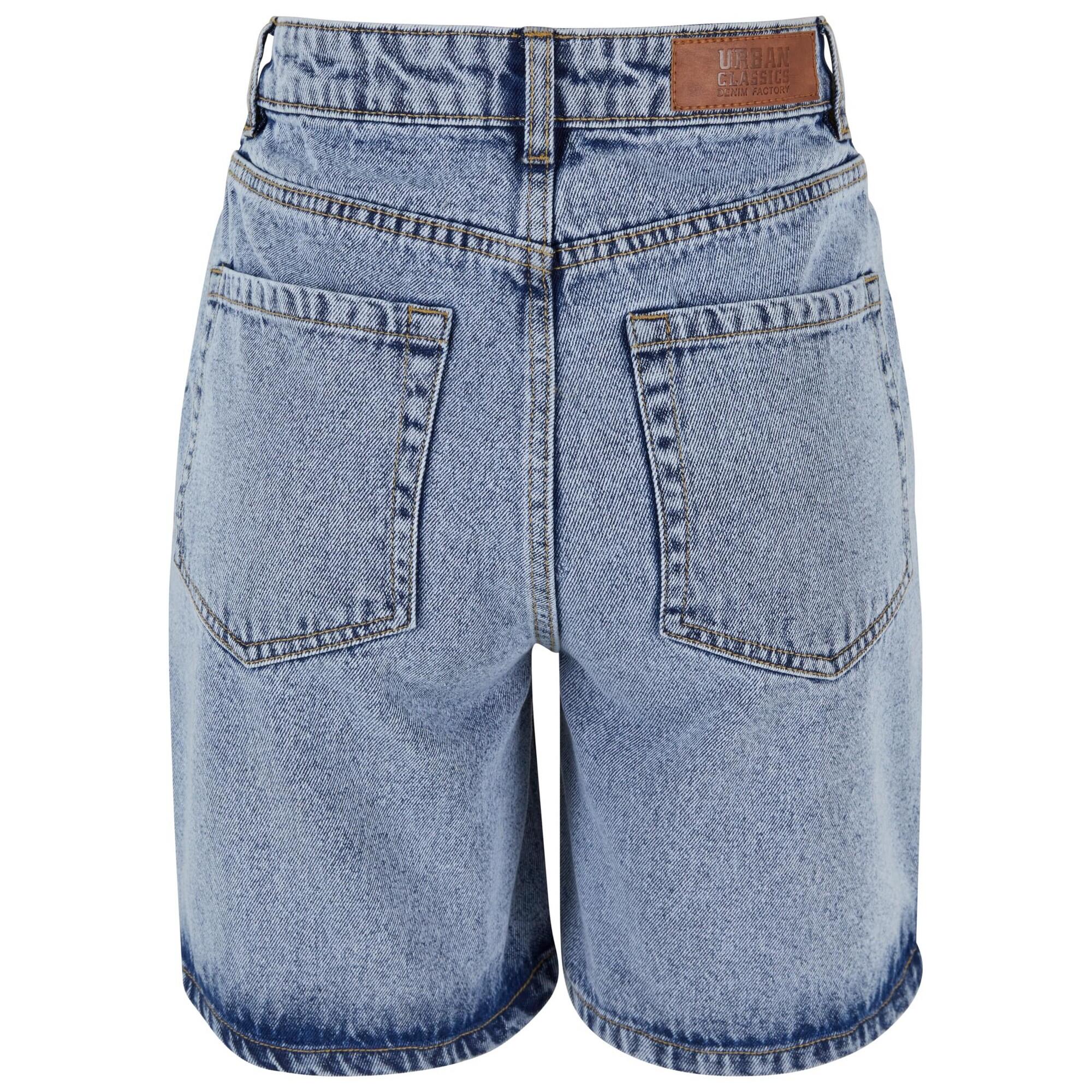 Short 90S Femme (Bleu Clair Délavé) 2/4