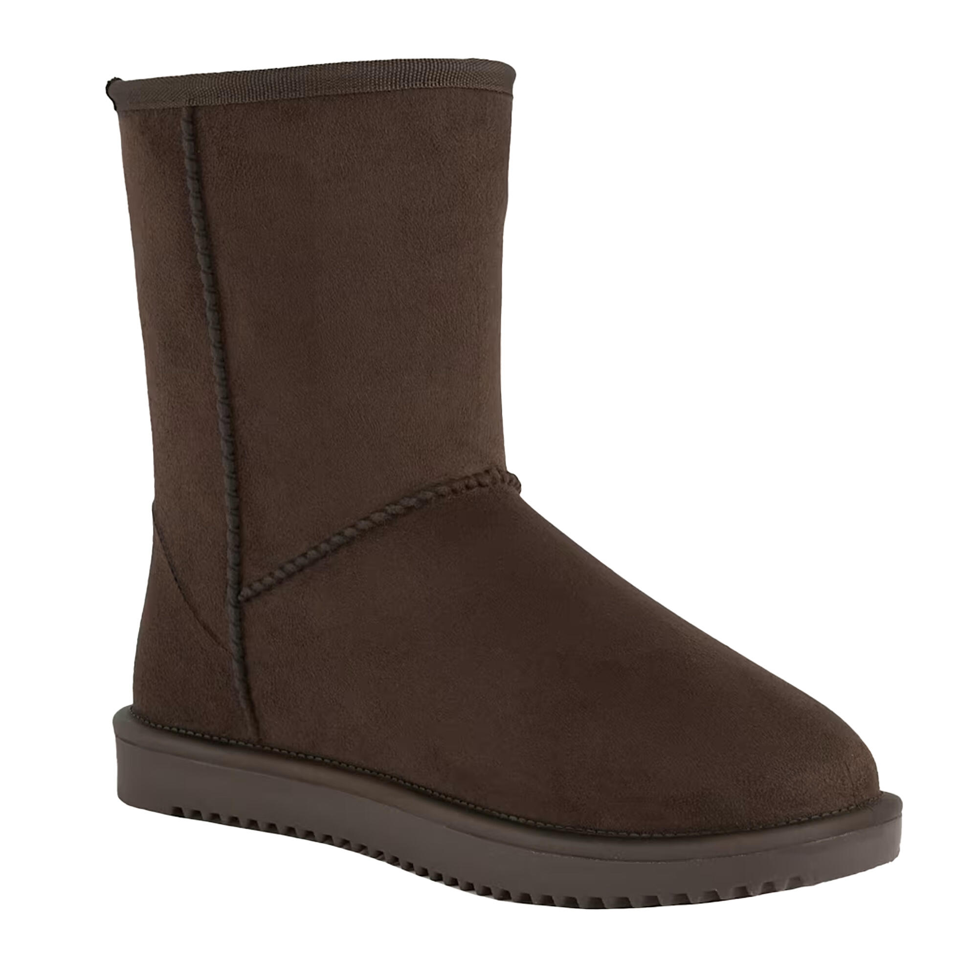REGATTA Womens/Ladies Risely Waterproof Faux Fur Lined Winter Boots (Chocolate)