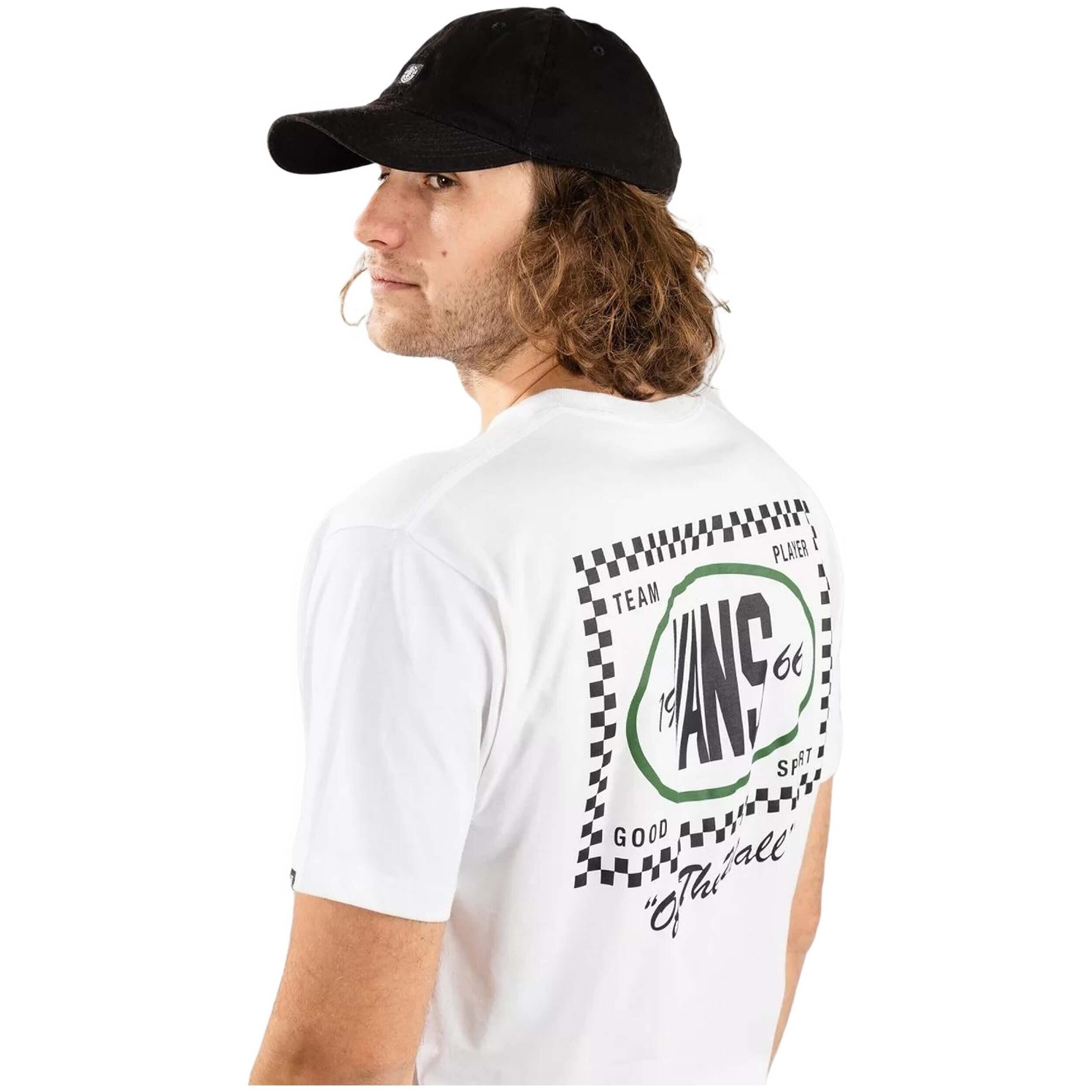 Camiseta de manga corta Vans TEAM PLAYER CHECKERBOARD SS para hombre 4/5