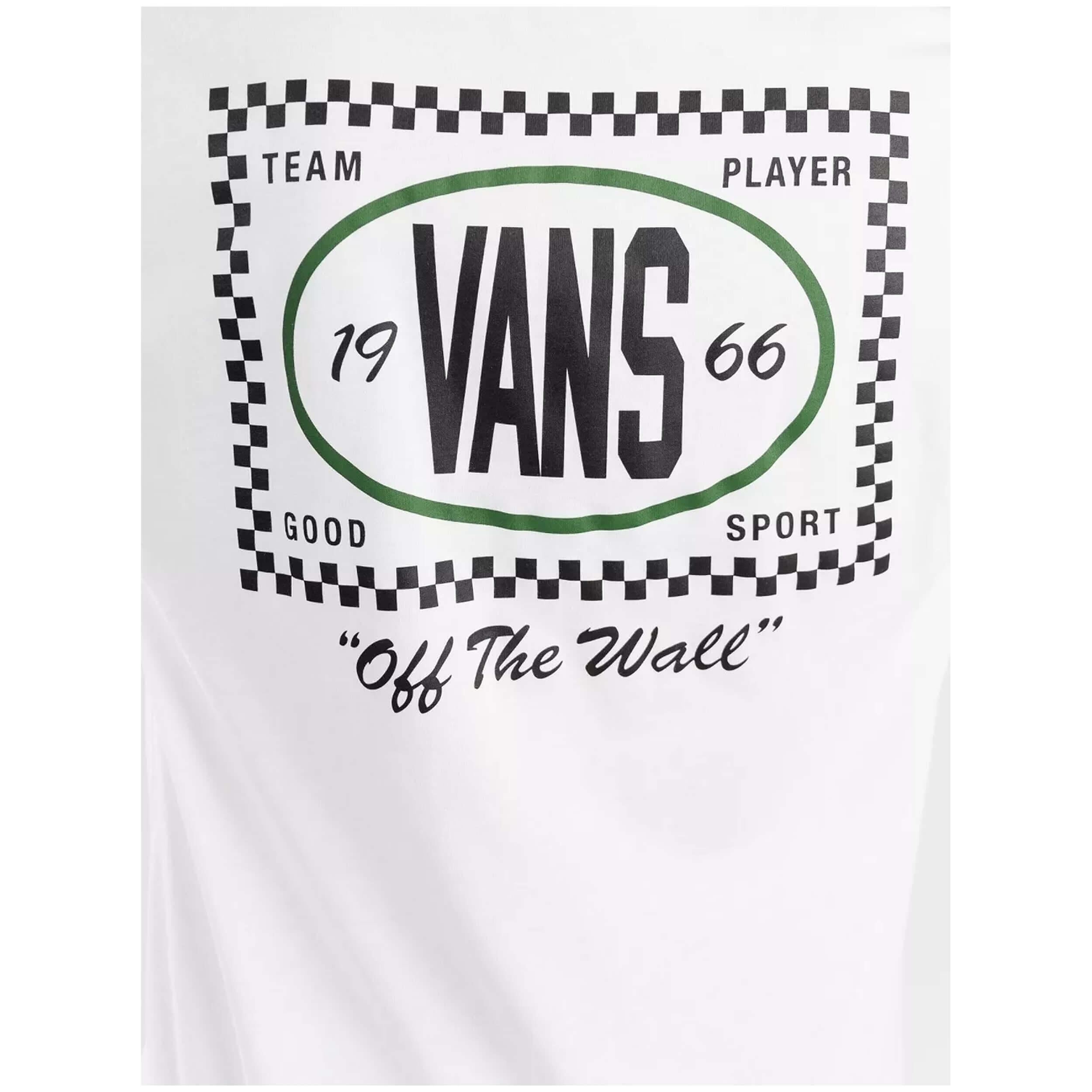 Camiseta de manga corta Vans TEAM PLAYER CHECKERBOARD SS para hombre 5/5