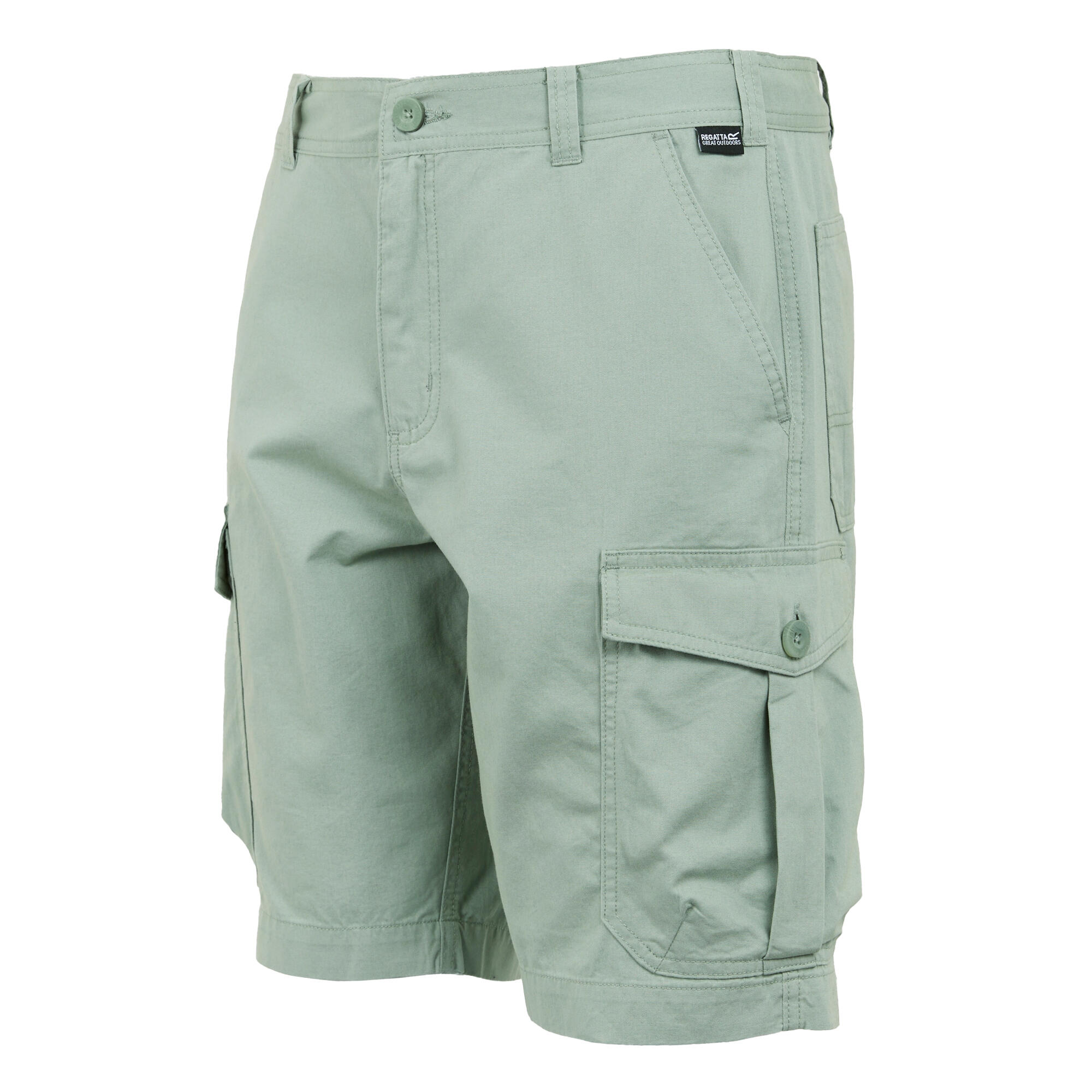 Mens Ruwan Casual Shorts (Glacier) 3/5