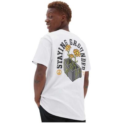 T-shirt met korte mouwen vans staying grounded voor mannen