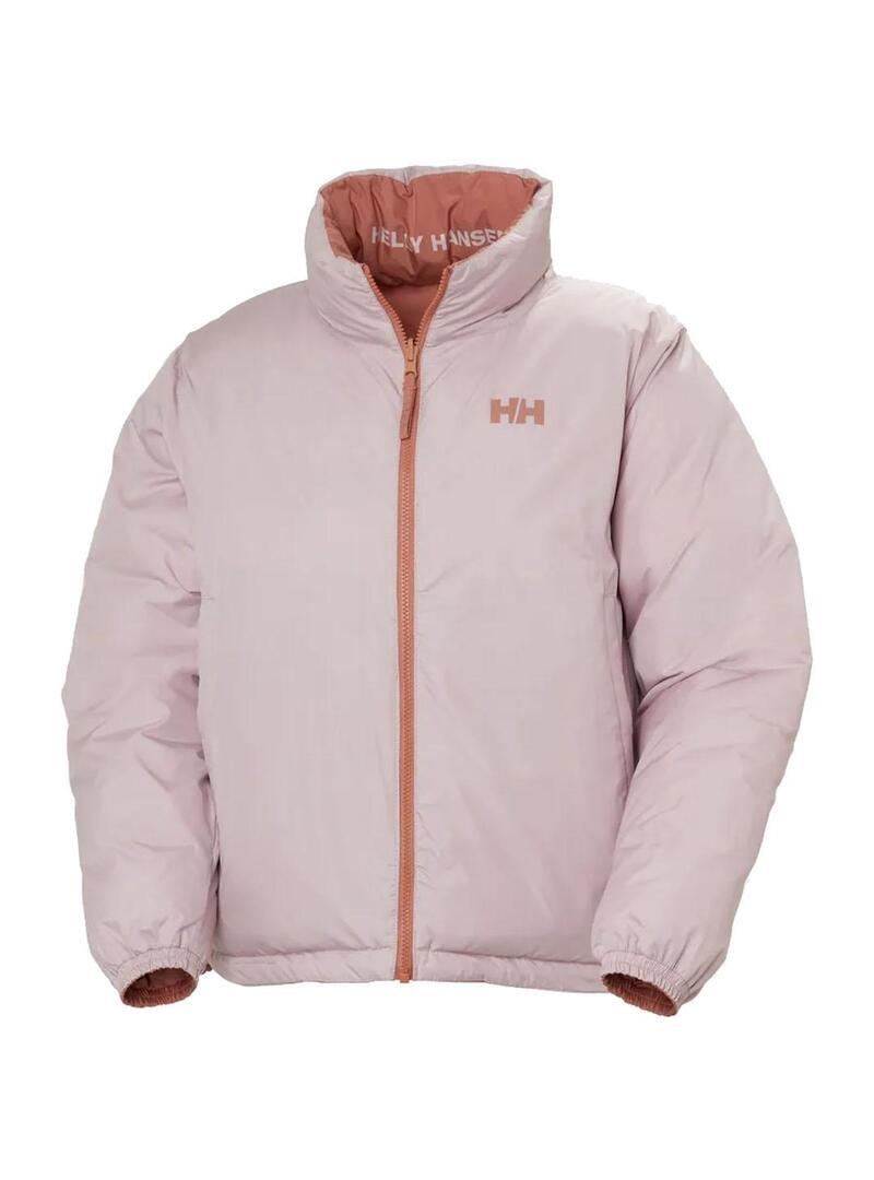 Gepolsterte Damenjacke Helly Hansen, wendbar und in Rosa, Größe 23 2/7