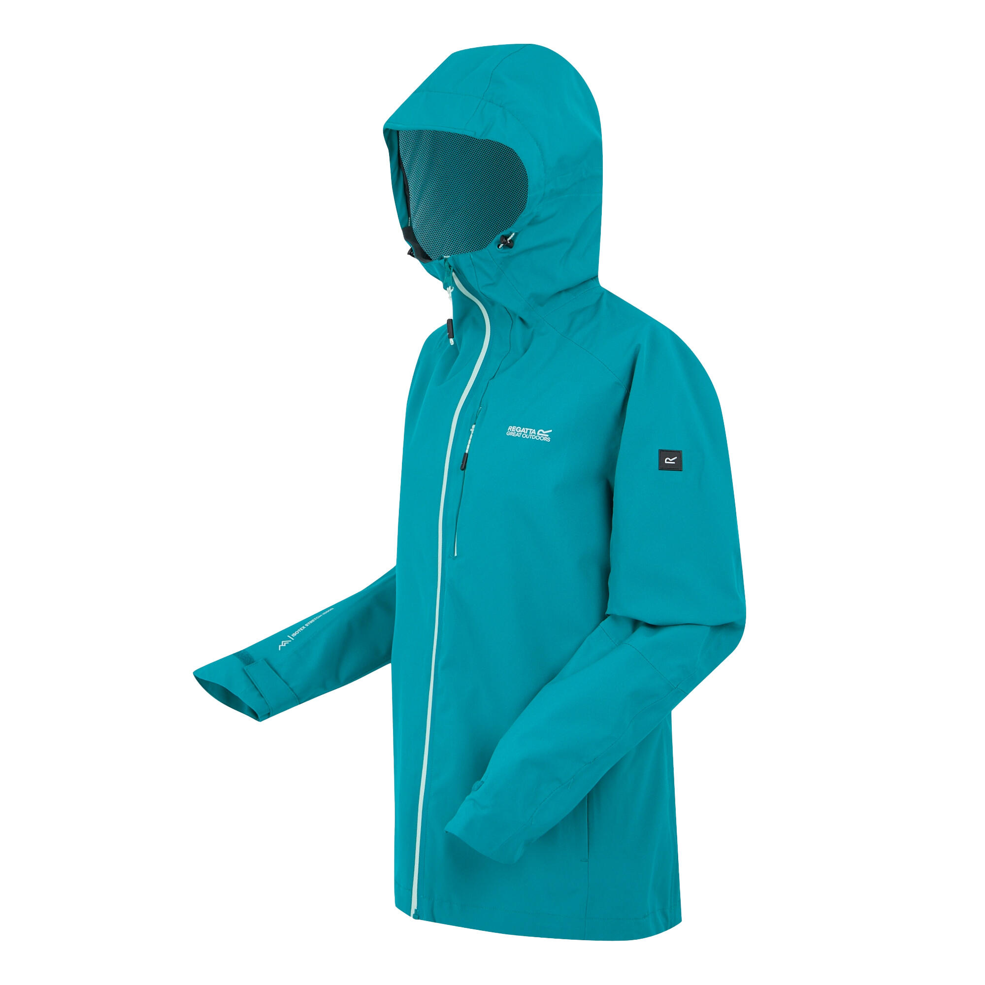 Dames Birchdale II Waterdichte Jas (Exotisch pruim/Icy ochtend) 3/5