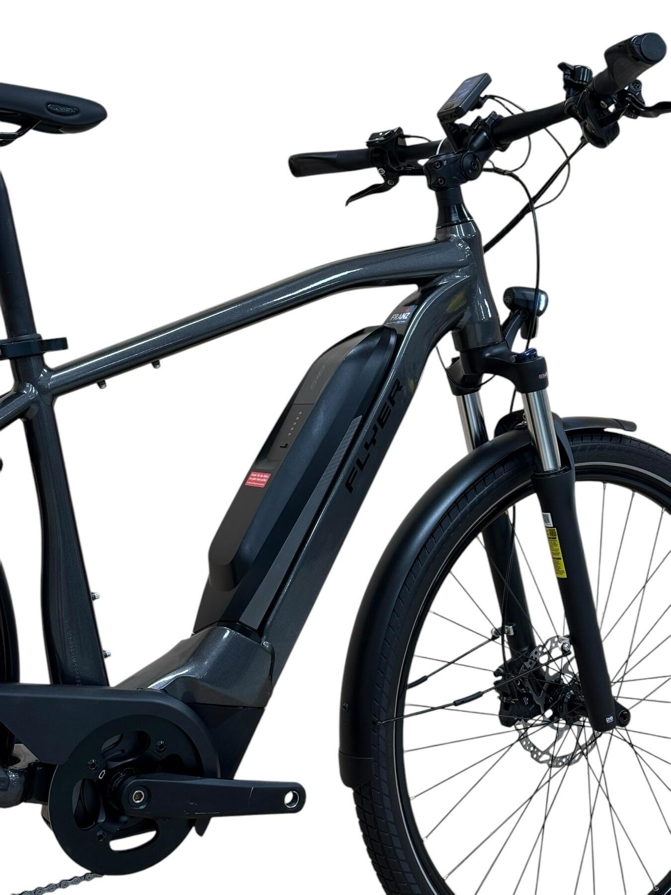 Segunda vida - Bicicletas eléctricas Flyer Upstreet5 5.10 Gents ALIVIO-Como novo 6/7