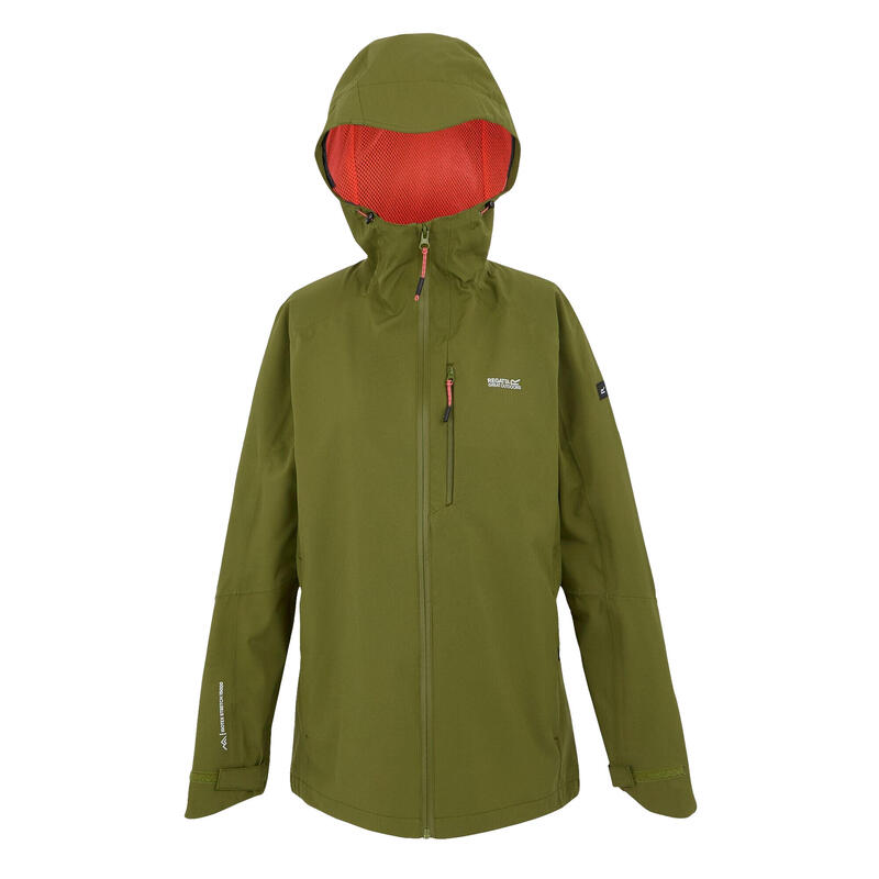 Veste Imperméable BIRCHDALE Femme (Vert Néphrite / Pêche Foncée)
