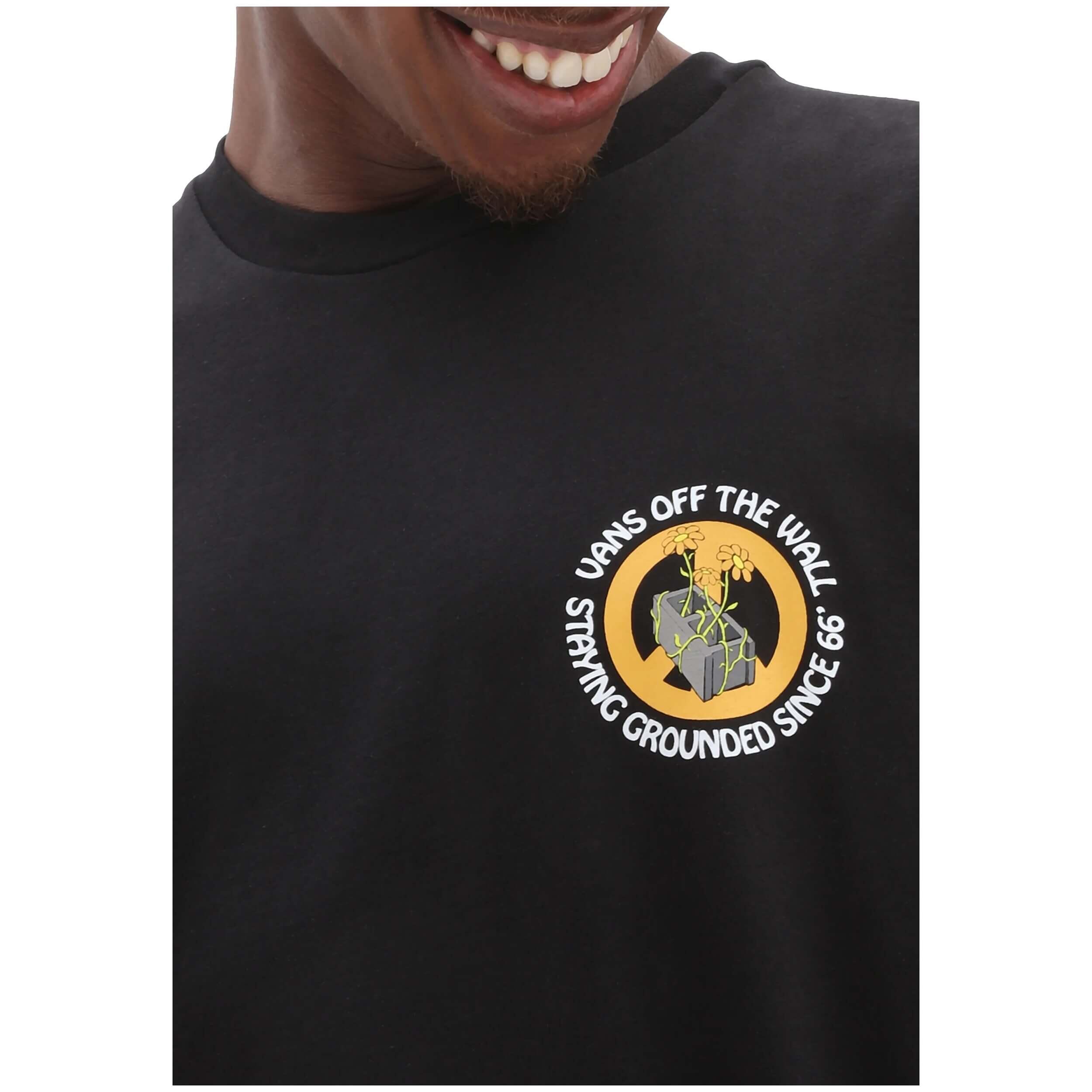 Maglia a maniche corte Vans modello VN00003FBLK1-BLK per uomini 2/3