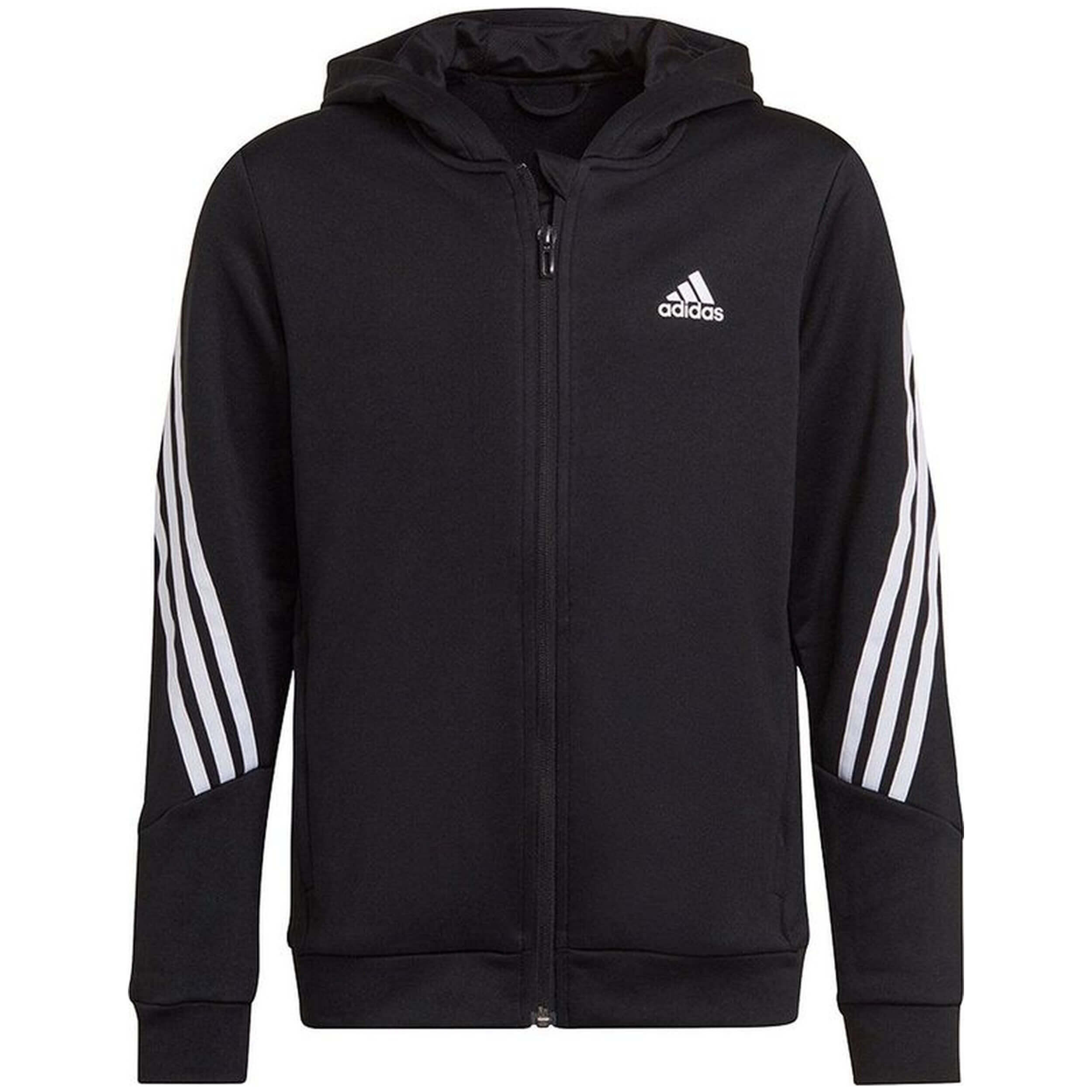 Adidas - Sweat À Capuche Adidas Modèle Gt9416 Pour Unisexe Enfants - Sweat-shirt - Noir - Decathlon