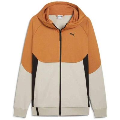 Hoodie puma tech full zip voor mannen