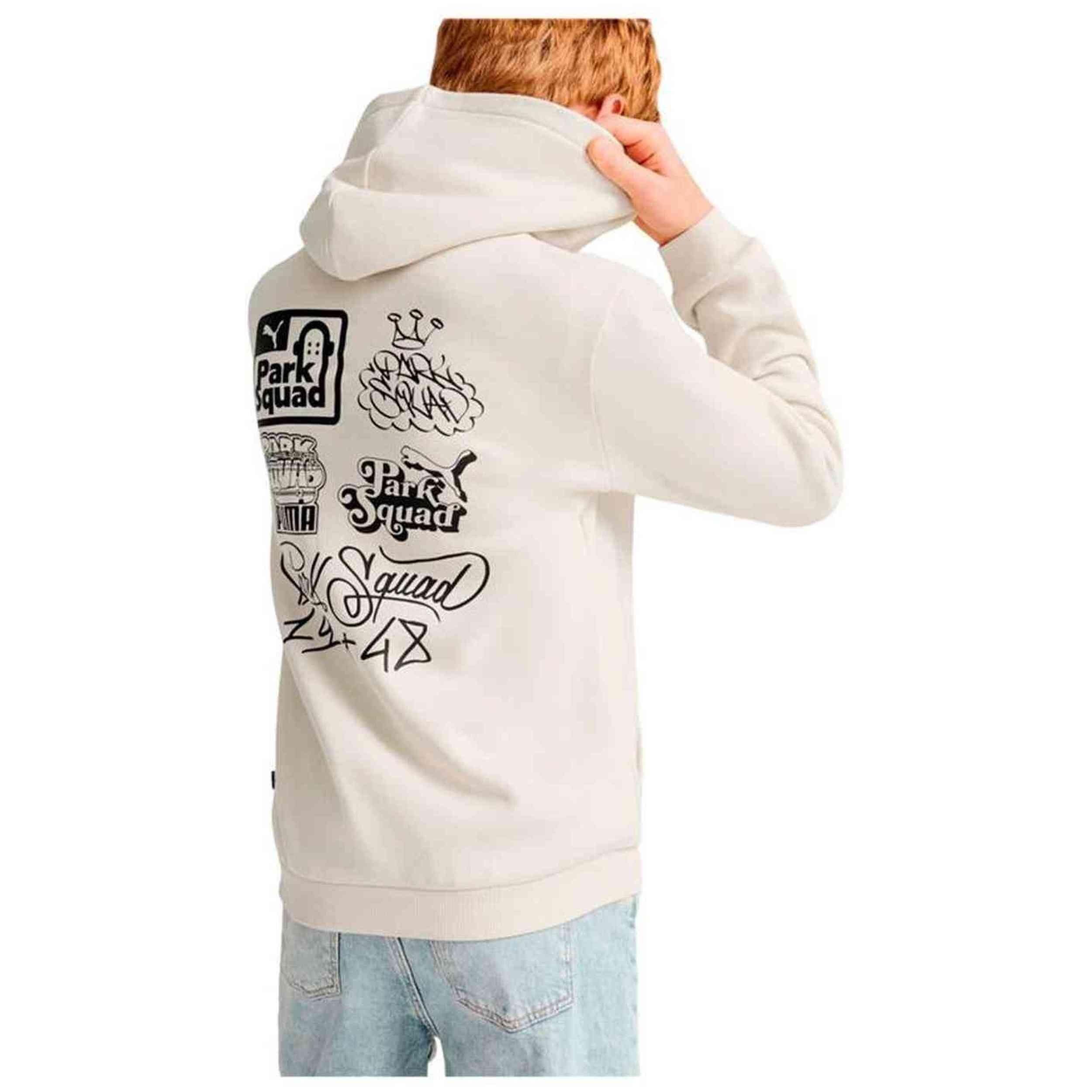 Sudadera con capucha Puma modelo 681877-87 para niños 4/4