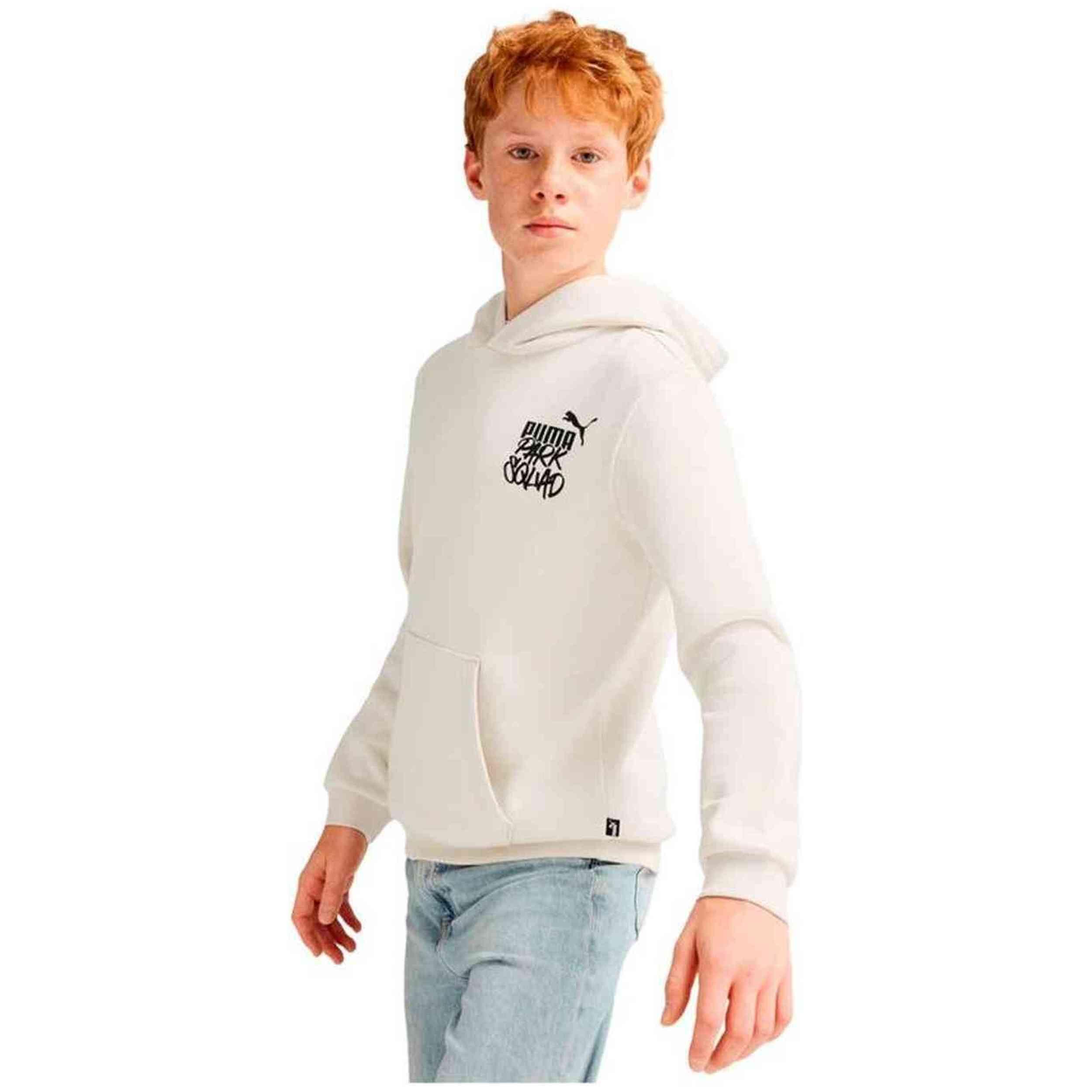 Sudadera con capucha Puma modelo 681877-87 para niños 3/4