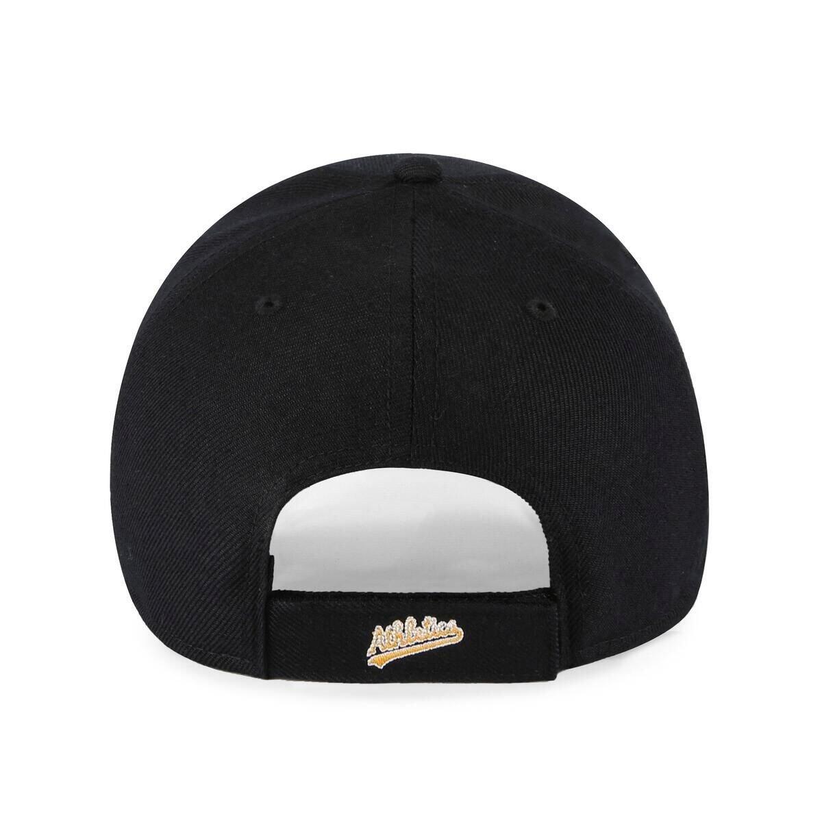 Czapka z daszkiem męska do baseballu Brand `47 Oakland Athletics Raised czarna