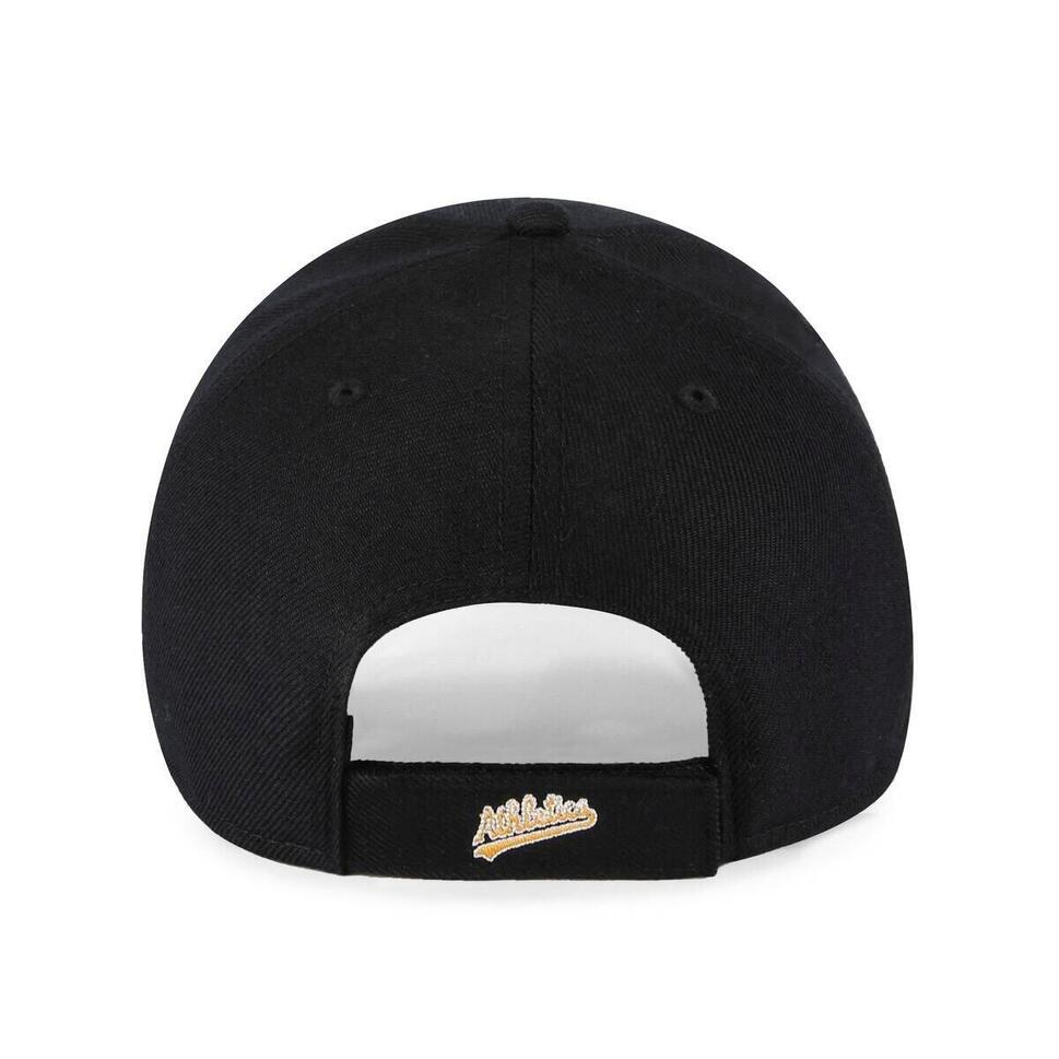 Czapka z daszkiem męska do baseballu Brand `47 Oakland Athletics Raised czarna