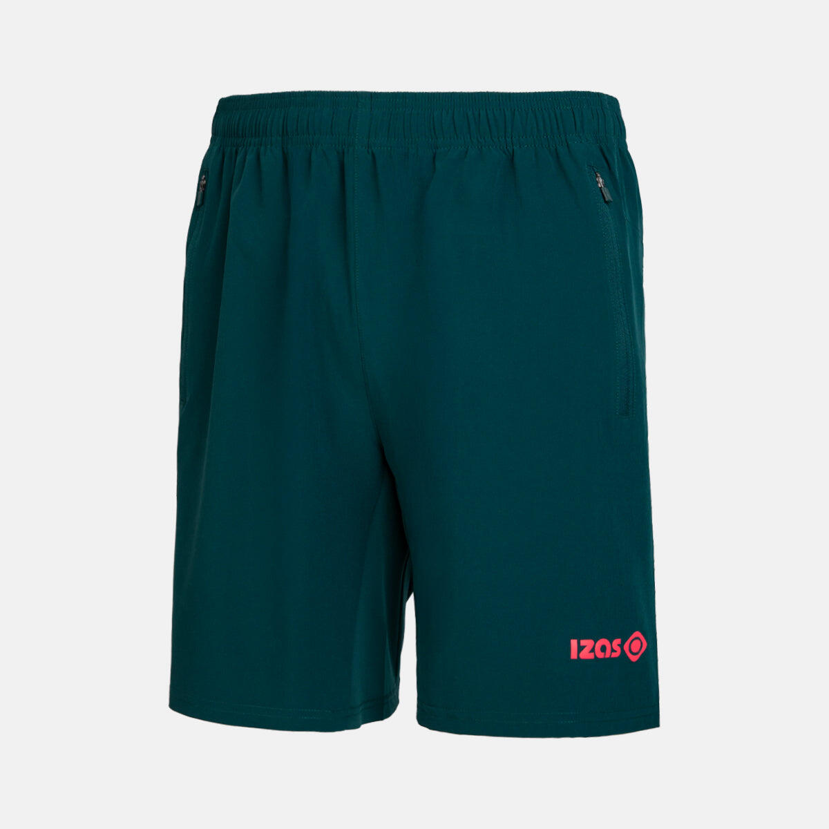 Izas - Shorts De Course Dufour - Cuissard De Running - Rose|vert - Petit - Decathlon