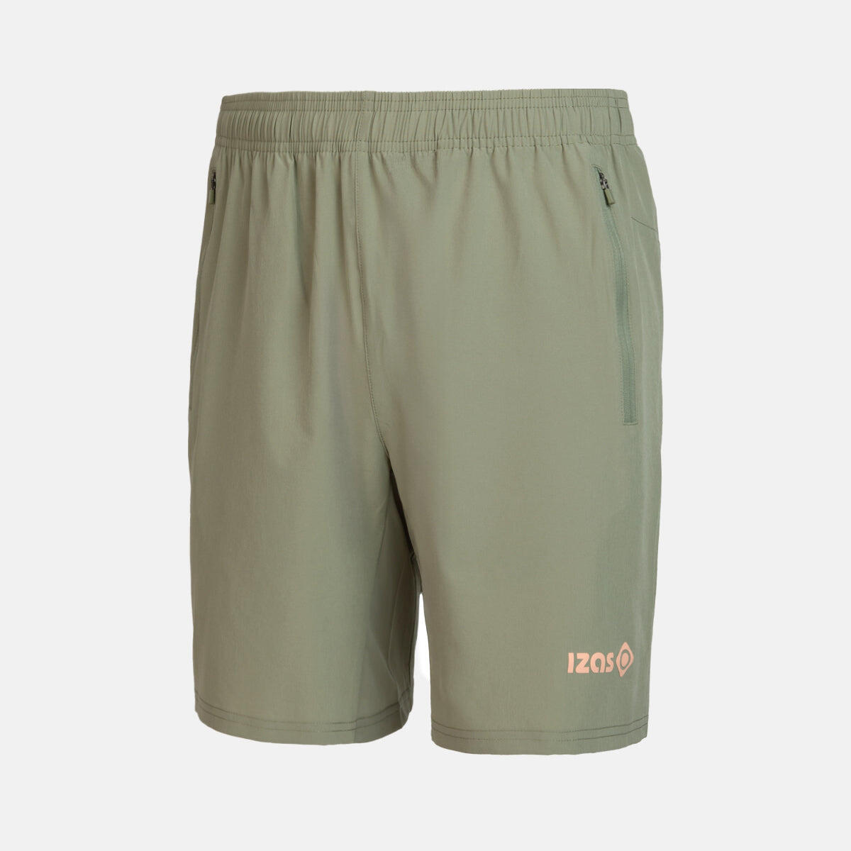 Izas - Shorts De Course Dufour - Cuissard De Running - Rose|vert - 40 M - Decathlon