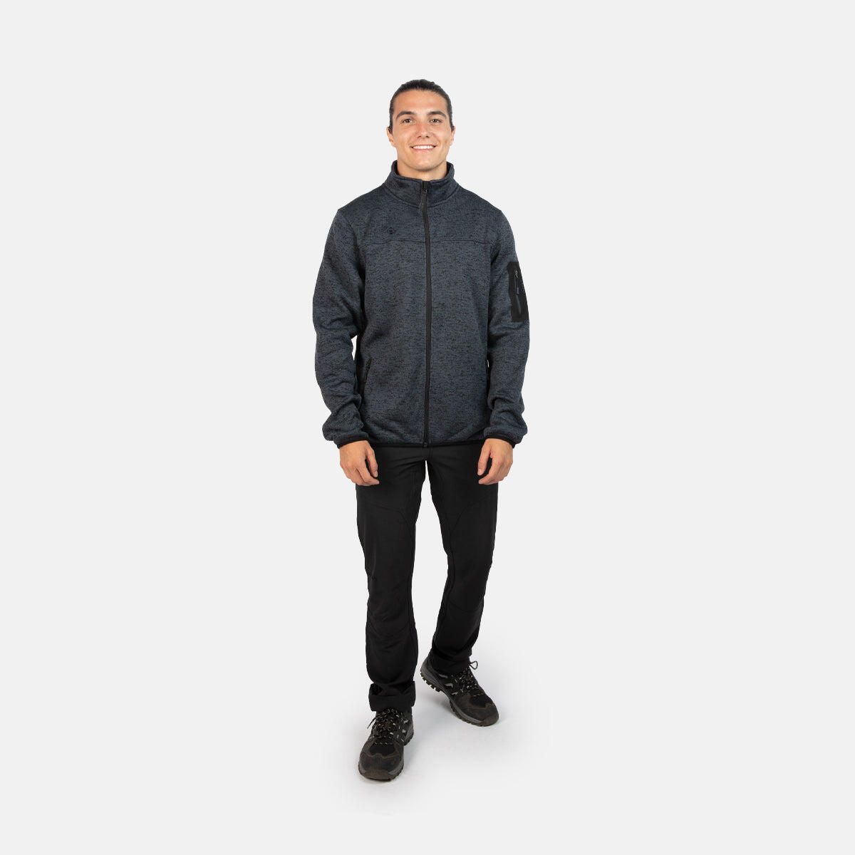 Fleecejacke SAMAUN M | Wärme und Stil mit Fleece-Effekt für den Winter 5/7