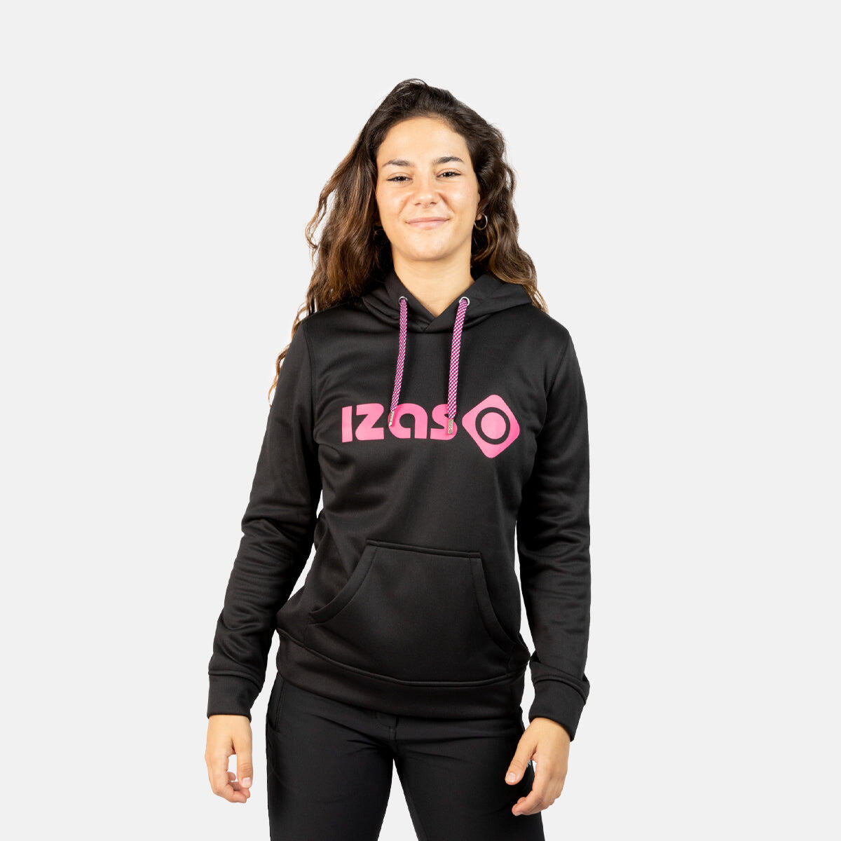 Sweat à capuche pour femme DUERO d'IZAS : style et fonctionnalité 3/6