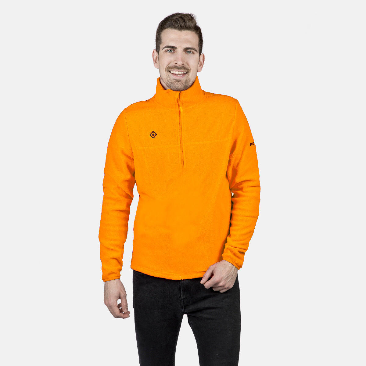Forro de lã esportivo com meio zíper SUTTON M para homens da Izas , supere seus 3/6