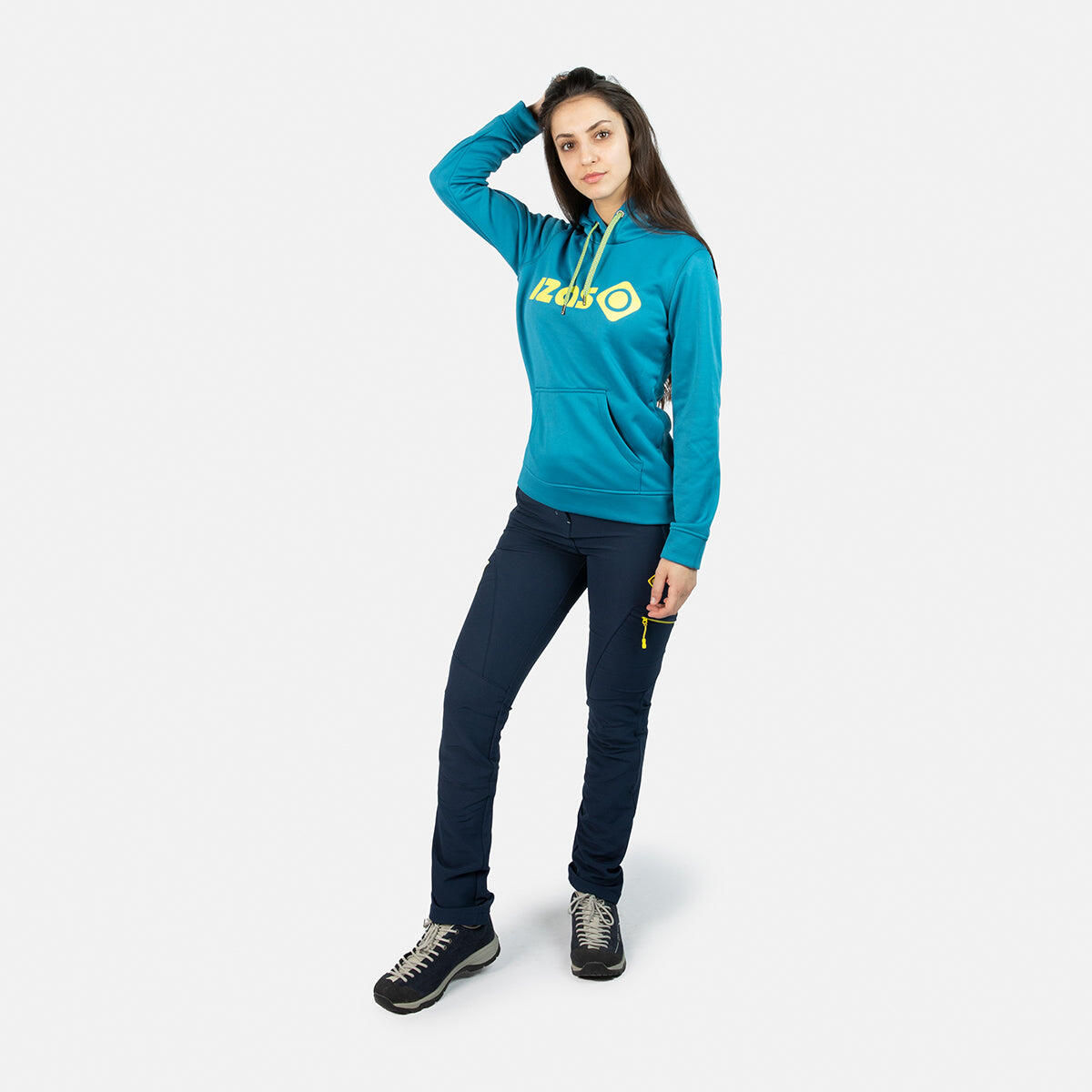 Sweat à capuche pour femme DUERO d'IZAS : style et fonctionnalité 5/6